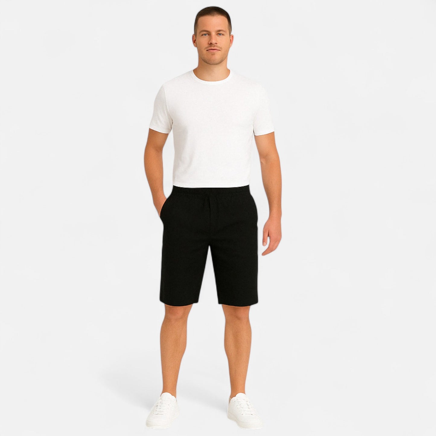 VelroisMode | Men's Cotton-Linen Breathable Streetwear – Effortless Cool, All-Day Comfort
