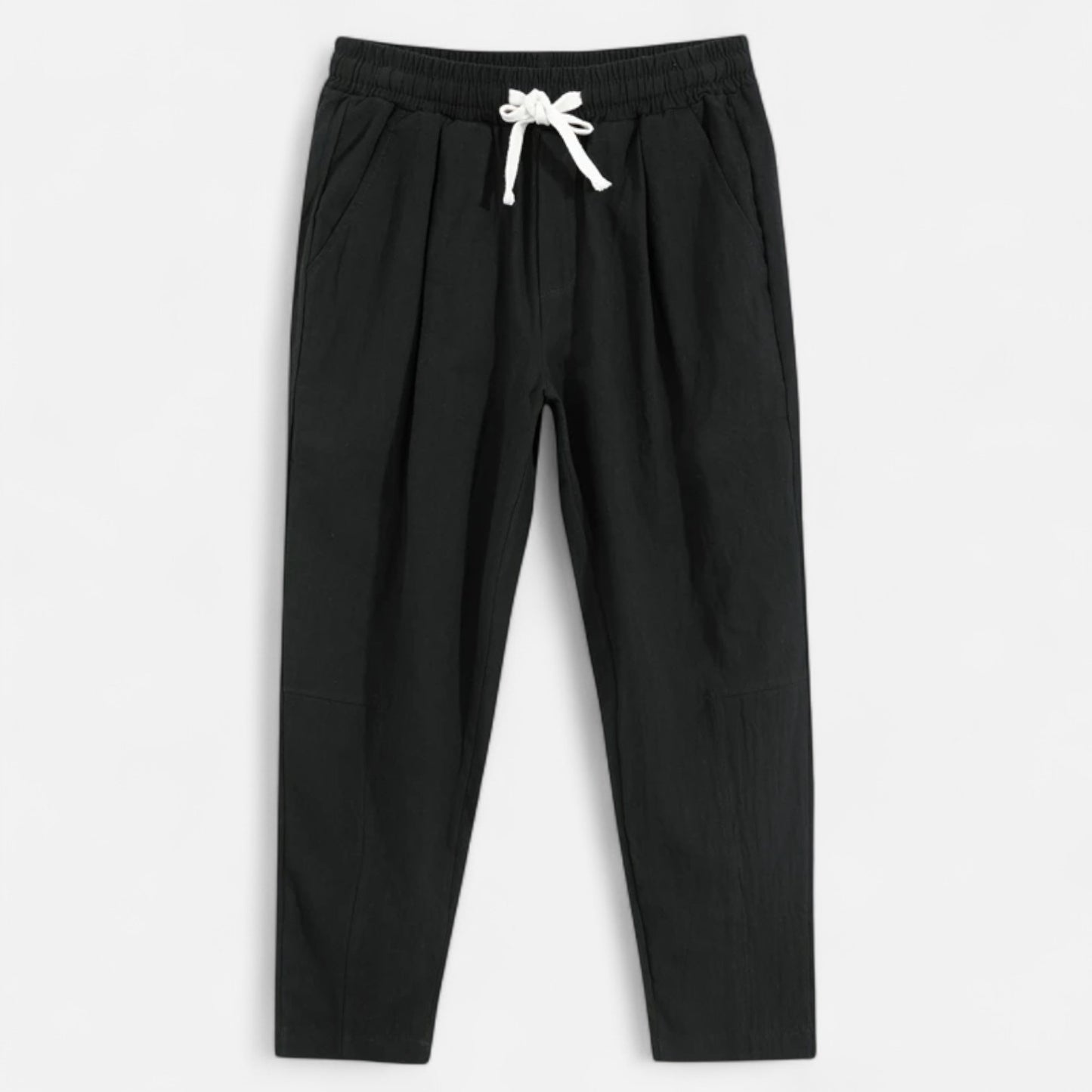 VelroisMode | Men's Cotton-Linen Drawstring Trousers – Effortless Summer Comfort