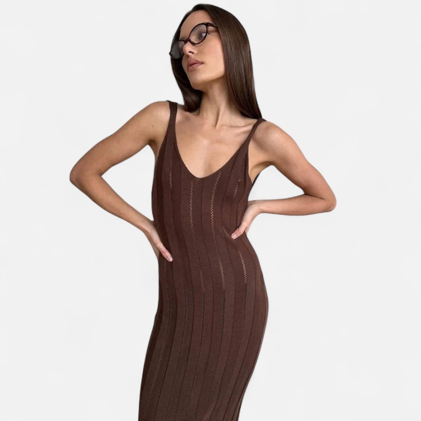VelroisMode | Women's Elegant Backless Dress – Timeless Elegance, Effortless Charm