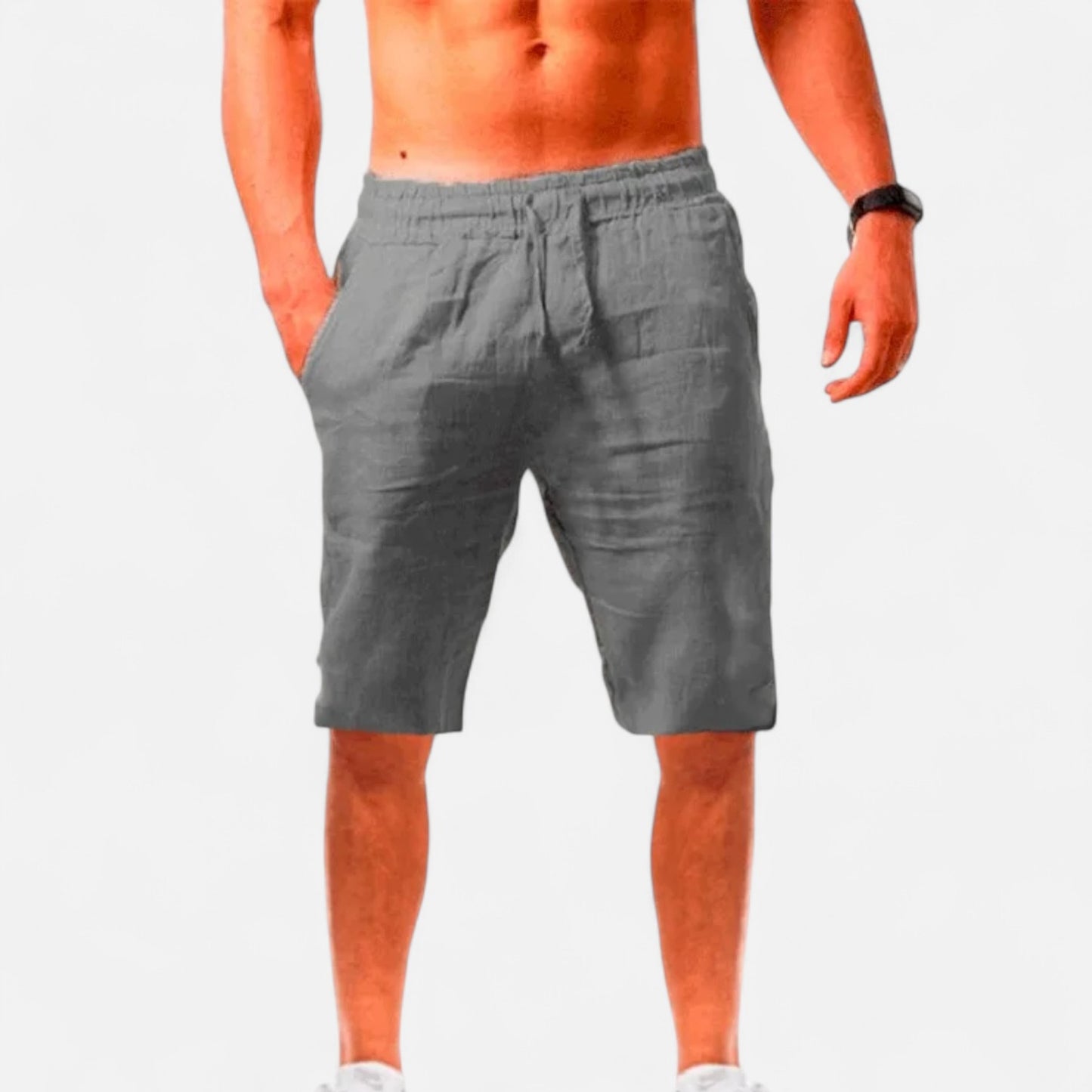 VelroisMode | Men's Cotton-Linen Breathable Streetwear – Effortless Cool, All-Day Comfort