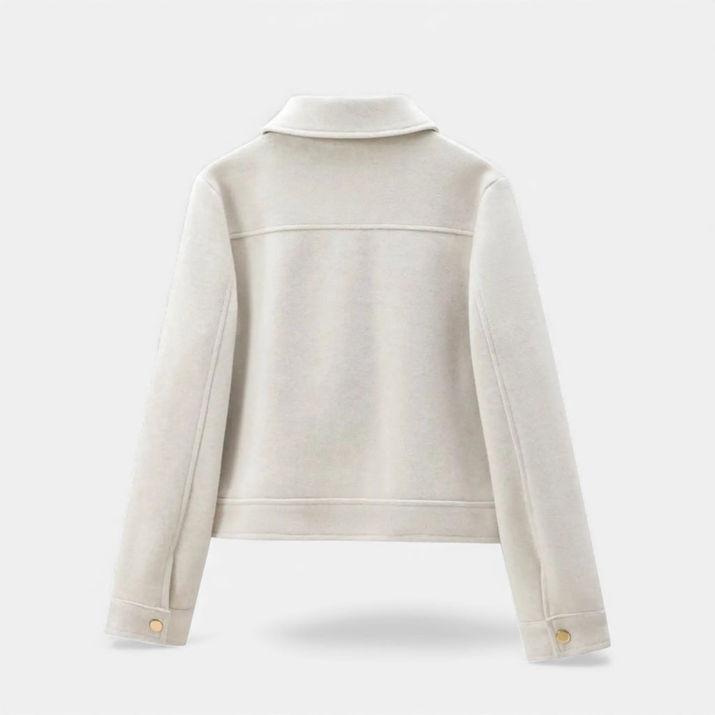 Velroismode | Women’s Long-Zip Heritage Jacket in Wool-Blend