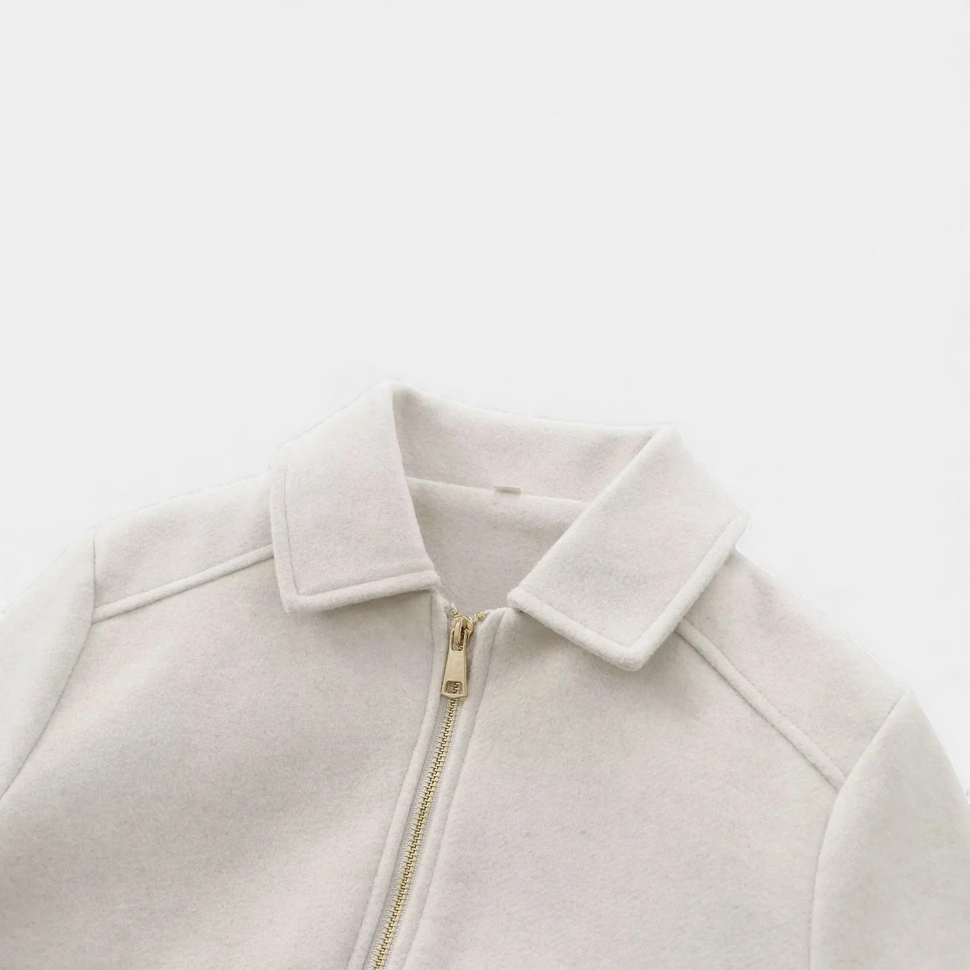 Velroismode | Women’s Long-Zip Heritage Jacket in Wool-Blend