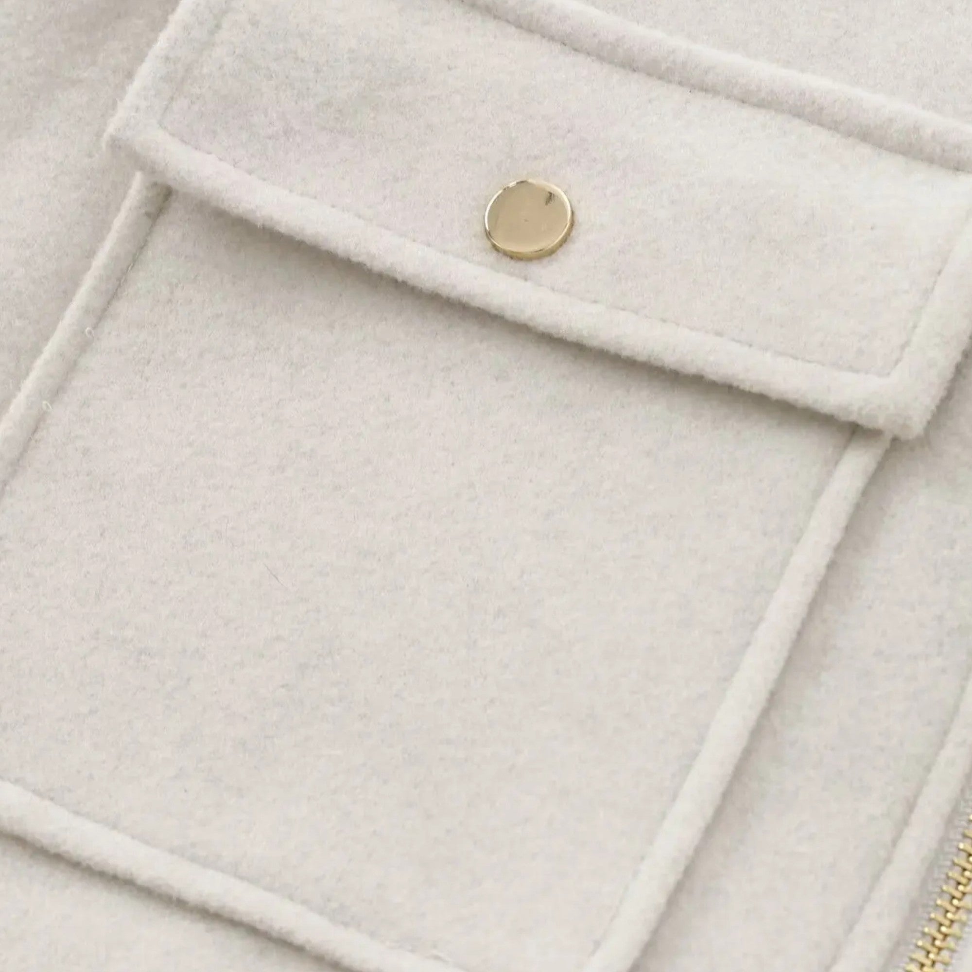 Velroismode | Women’s Long-Zip Heritage Jacket in Wool-Blend