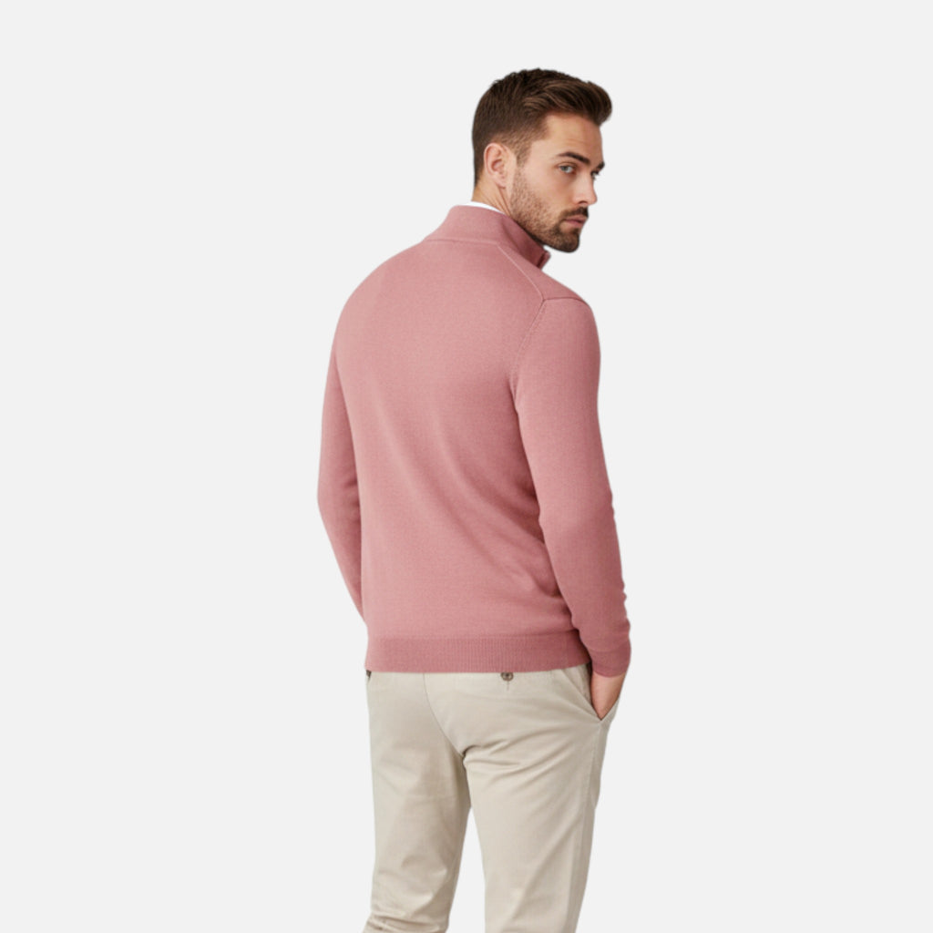 Velroismode | Men’s Slim Fit Zip-Up Sweater