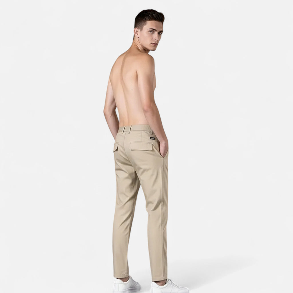 Velroismode | Men’s Modern Suit Street Trousers