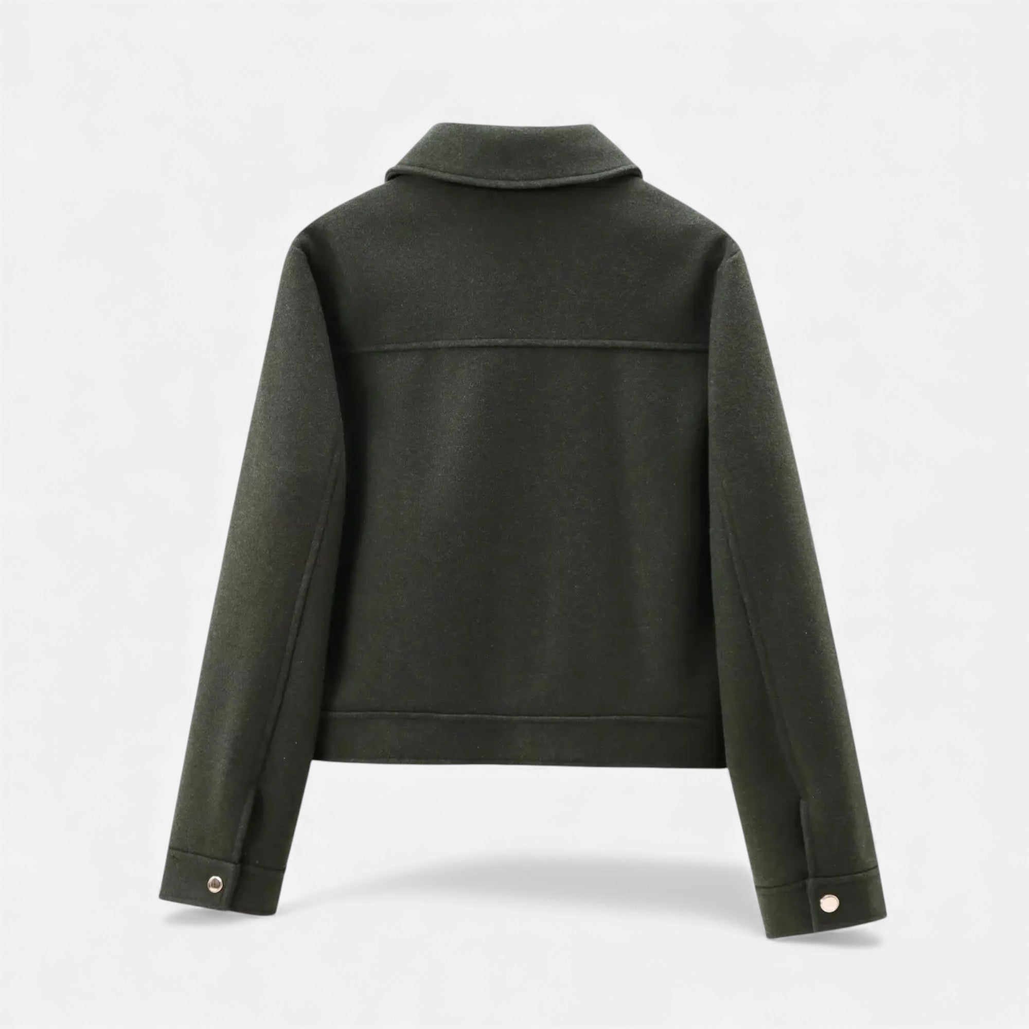 Velroismode | Women’s Long-Zip Heritage Jacket in Wool-Blend