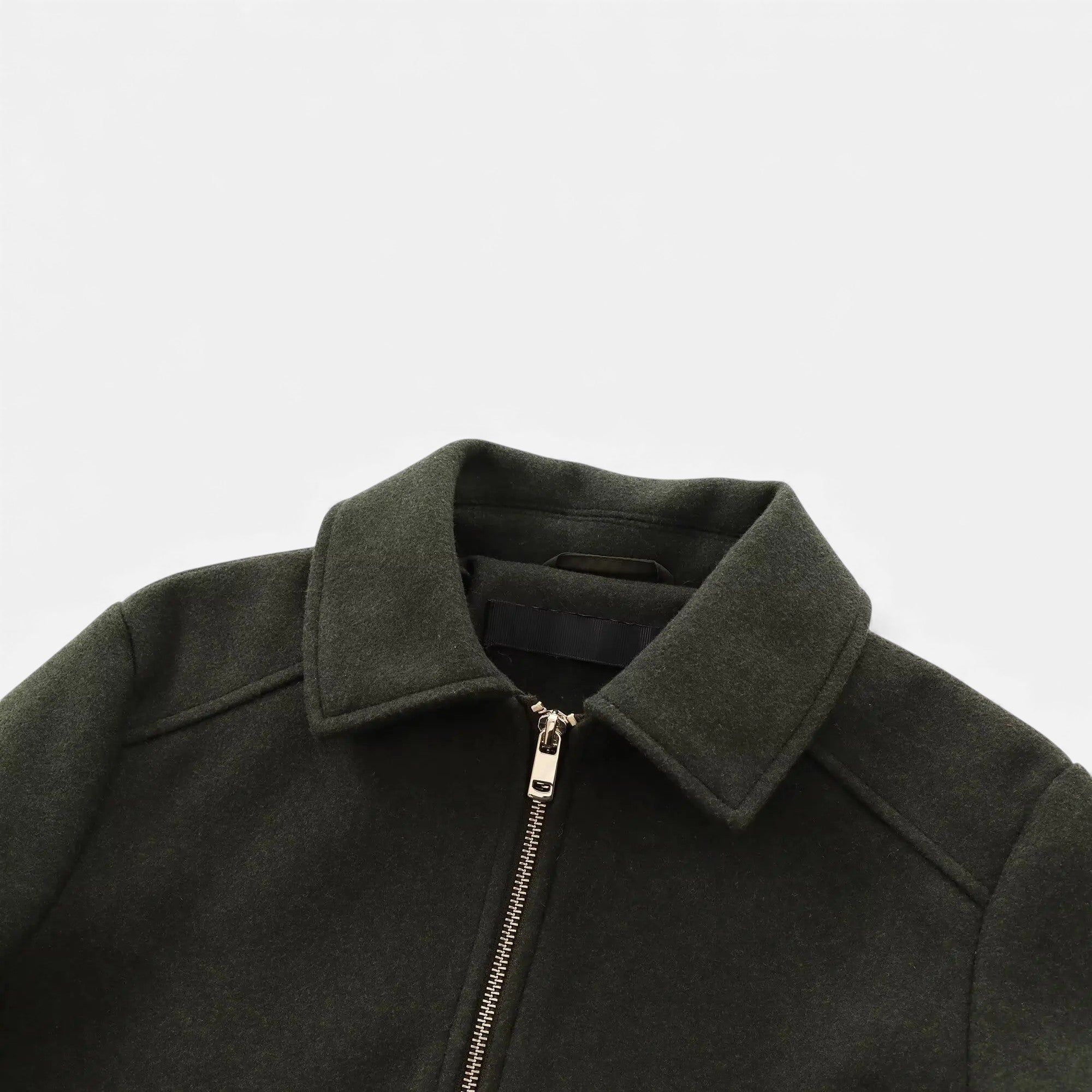 Velroismode | Women’s Long-Zip Heritage Jacket in Wool-Blend