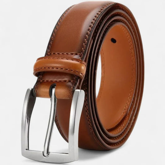 VelroisMode | Men's Classic Leather Belt – Timeless Elegance, Everyday Comfort