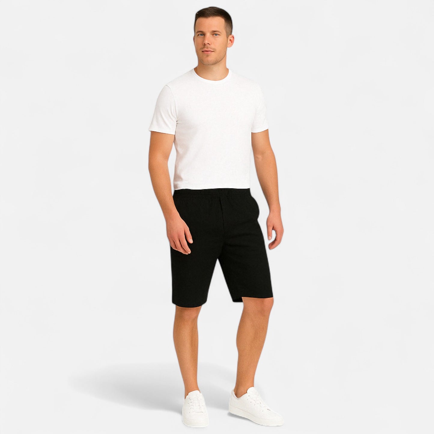 VelroisMode | Men's Cotton-Linen Breathable Streetwear – Effortless Cool, All-Day Comfort