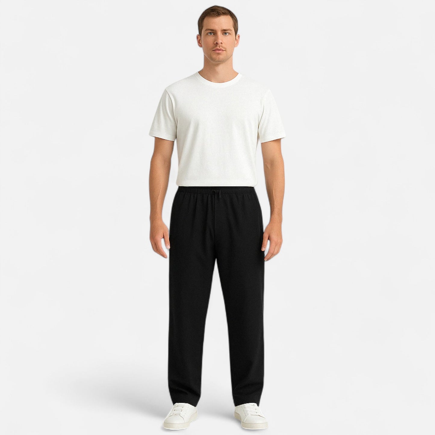 VelroisMode | Men's Light & Thin Semi-Wide Pants – Effortless Summer Comfort