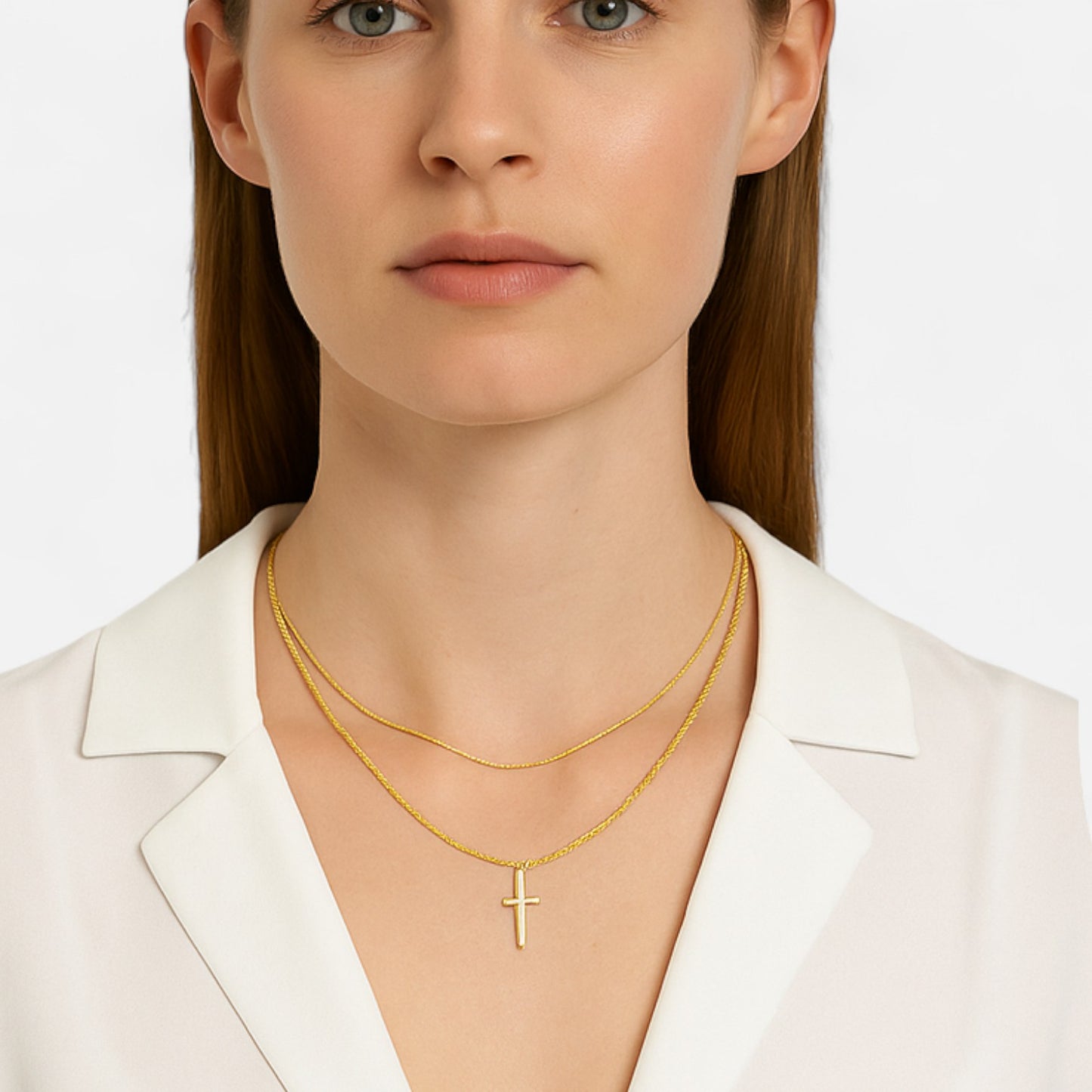 VelroisMode | Sparkling Necklace Chain – Radiant Elegance, Everyday Luxury