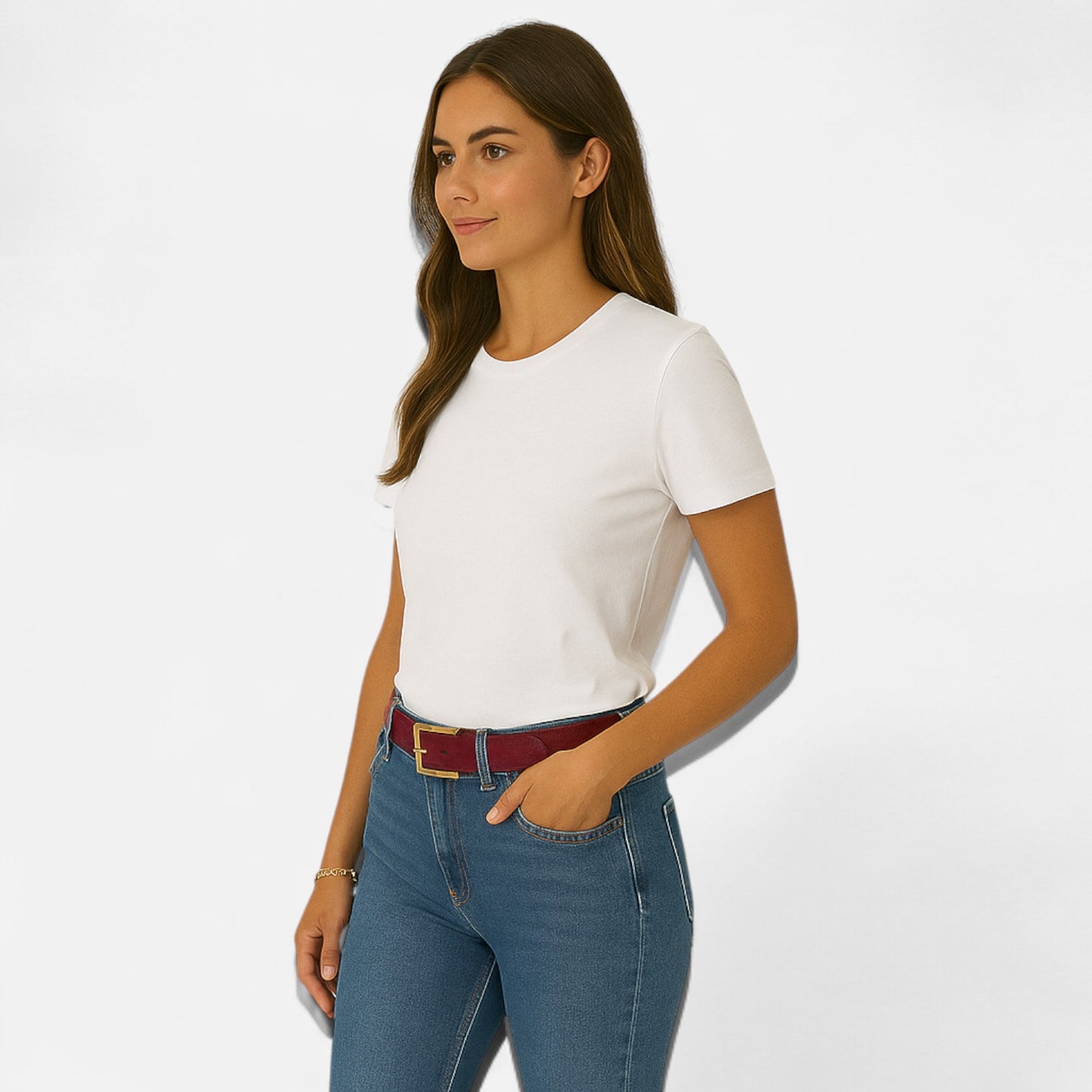 VelroisMode | Women's Leather Belt – Timeless Elegance, Everyday Comfort