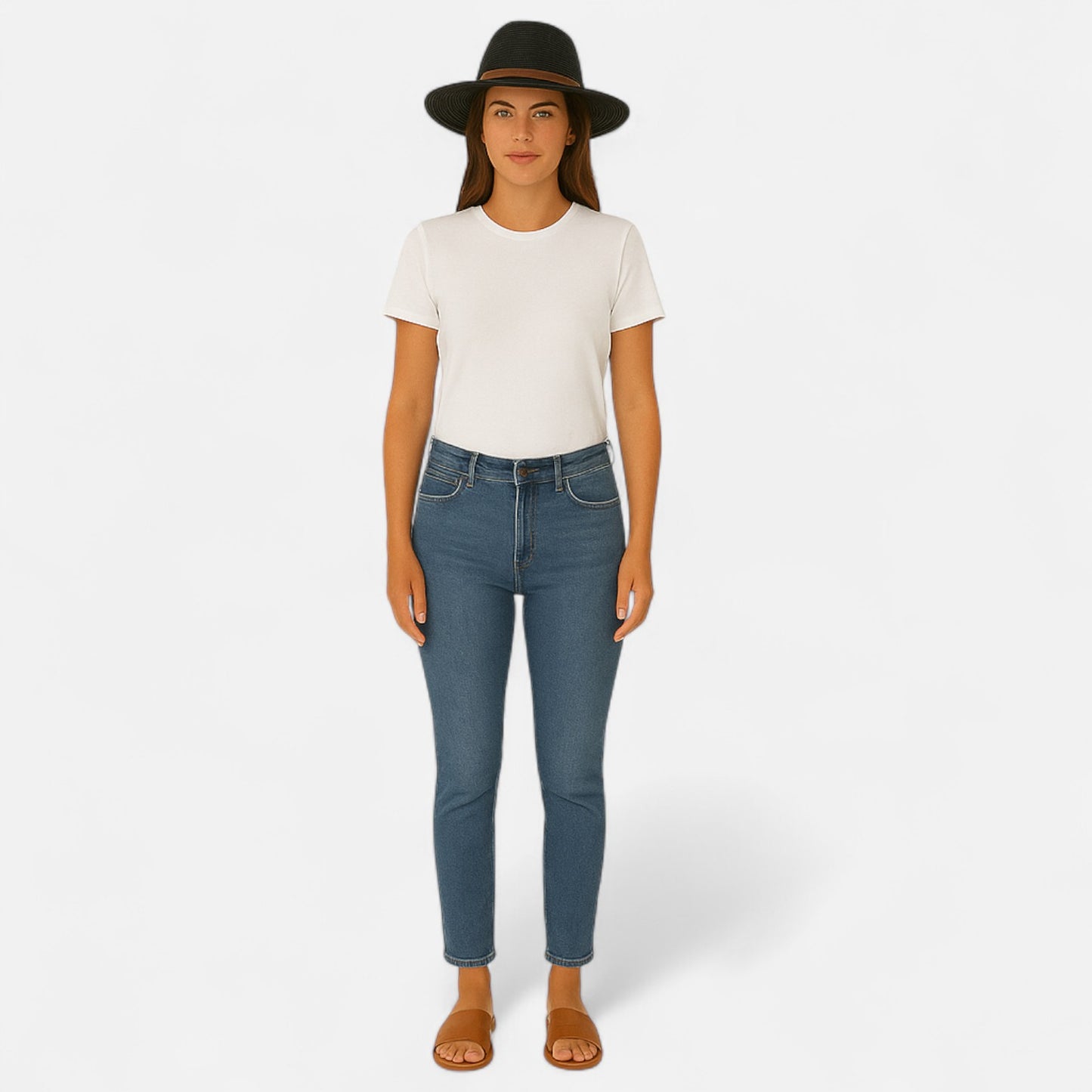 VelroisMode  | Women's Woven Straw Hat – Effortless Elegance, Everyday Comfort