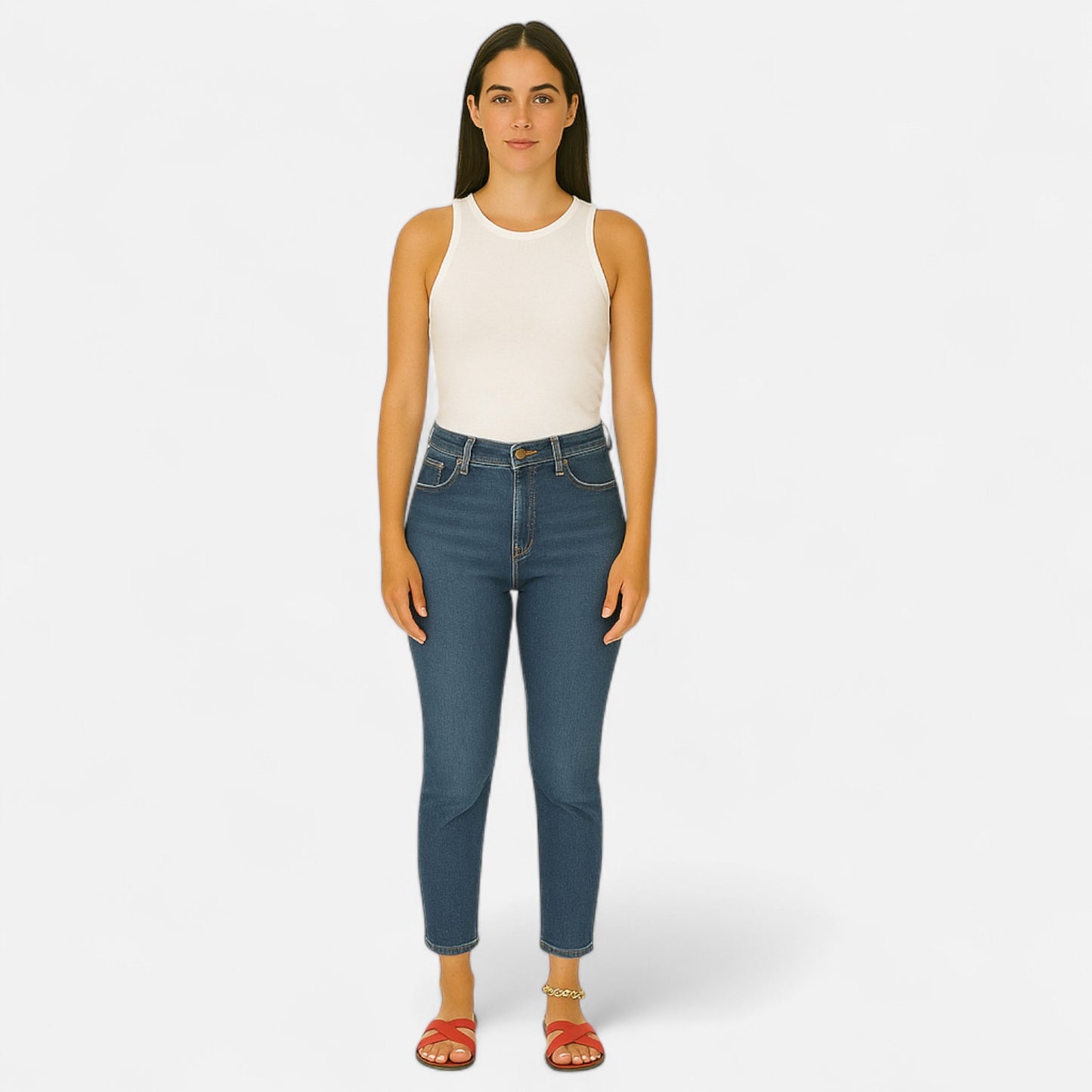 VelroisMode | Women's Minimalist Flat Sandals – Effortless Elegance, Everyday Comfort