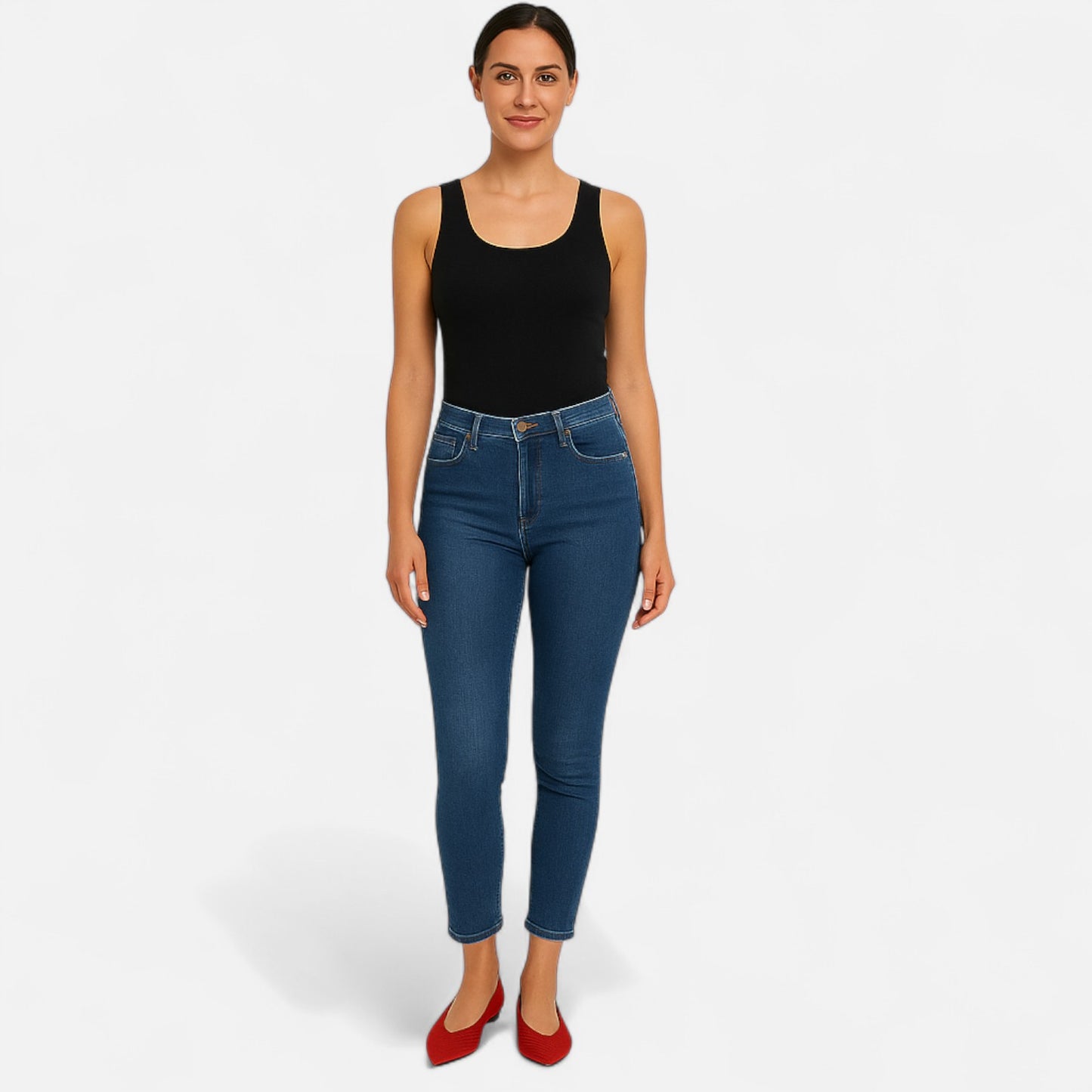 VelroisMode | Women's Flat Solid Casual Ballet Shoes – Effortless Elegance, Everyday Comfort