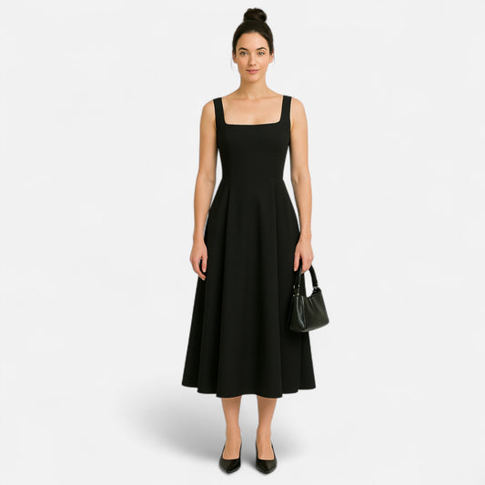 VelroisMode | Women's Elegant High-Waist Dress – Timeless Sophistication, Effortless Charm