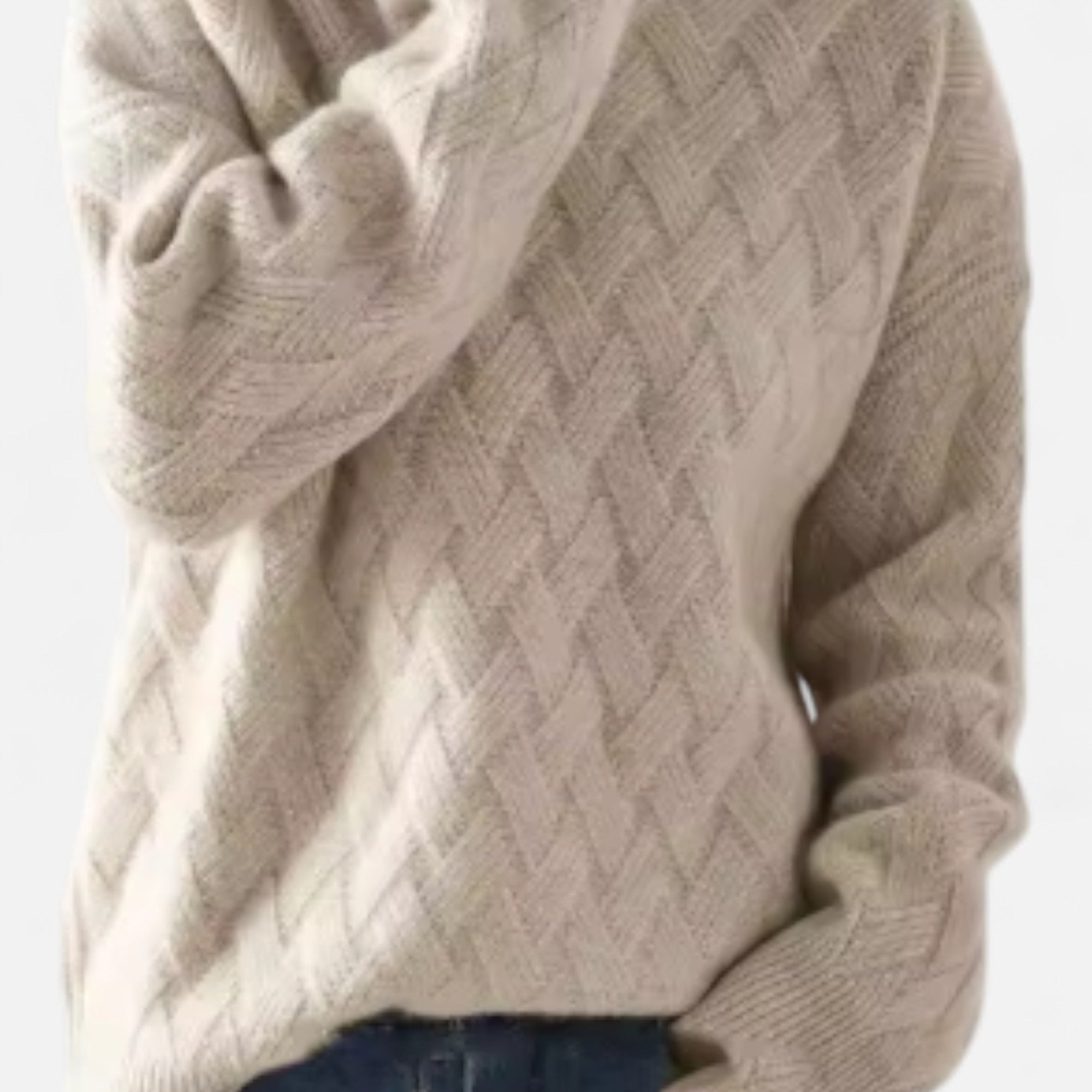 Velroismode | Women’s Oversized Cashmere-Blend Knit Jumper