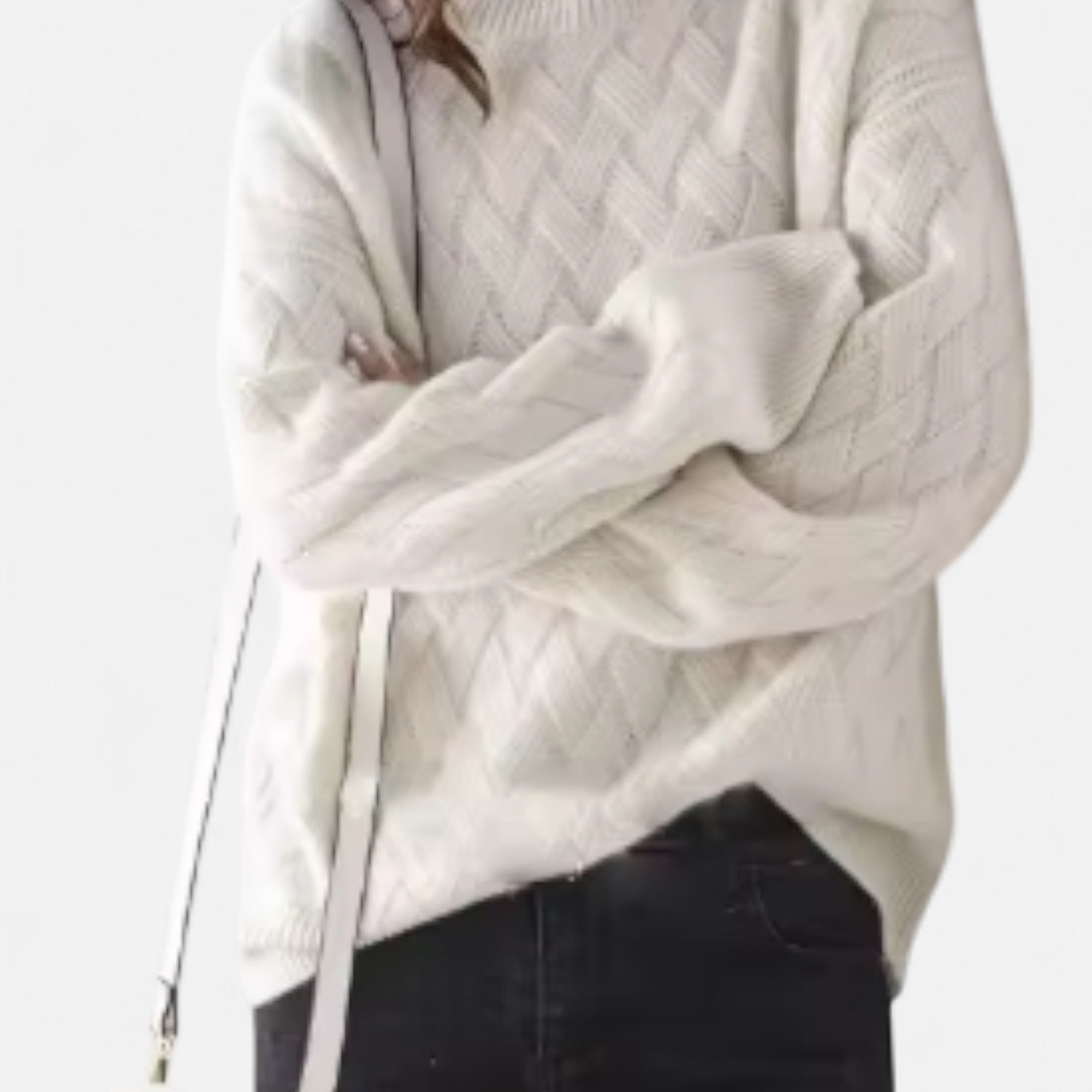 Velroismode | Women’s Oversized Cashmere-Blend Knit Jumper