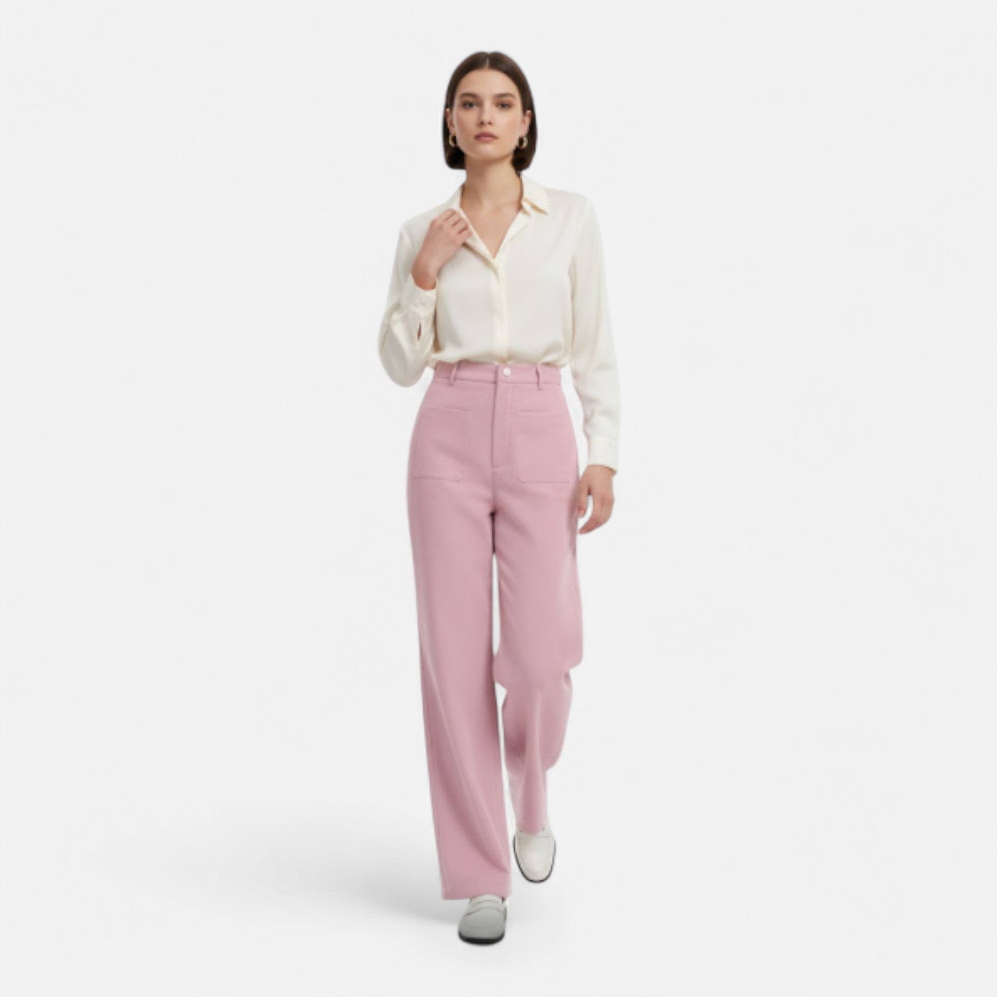 Velroismode | Women’s High-Waisted Vintage Trousers