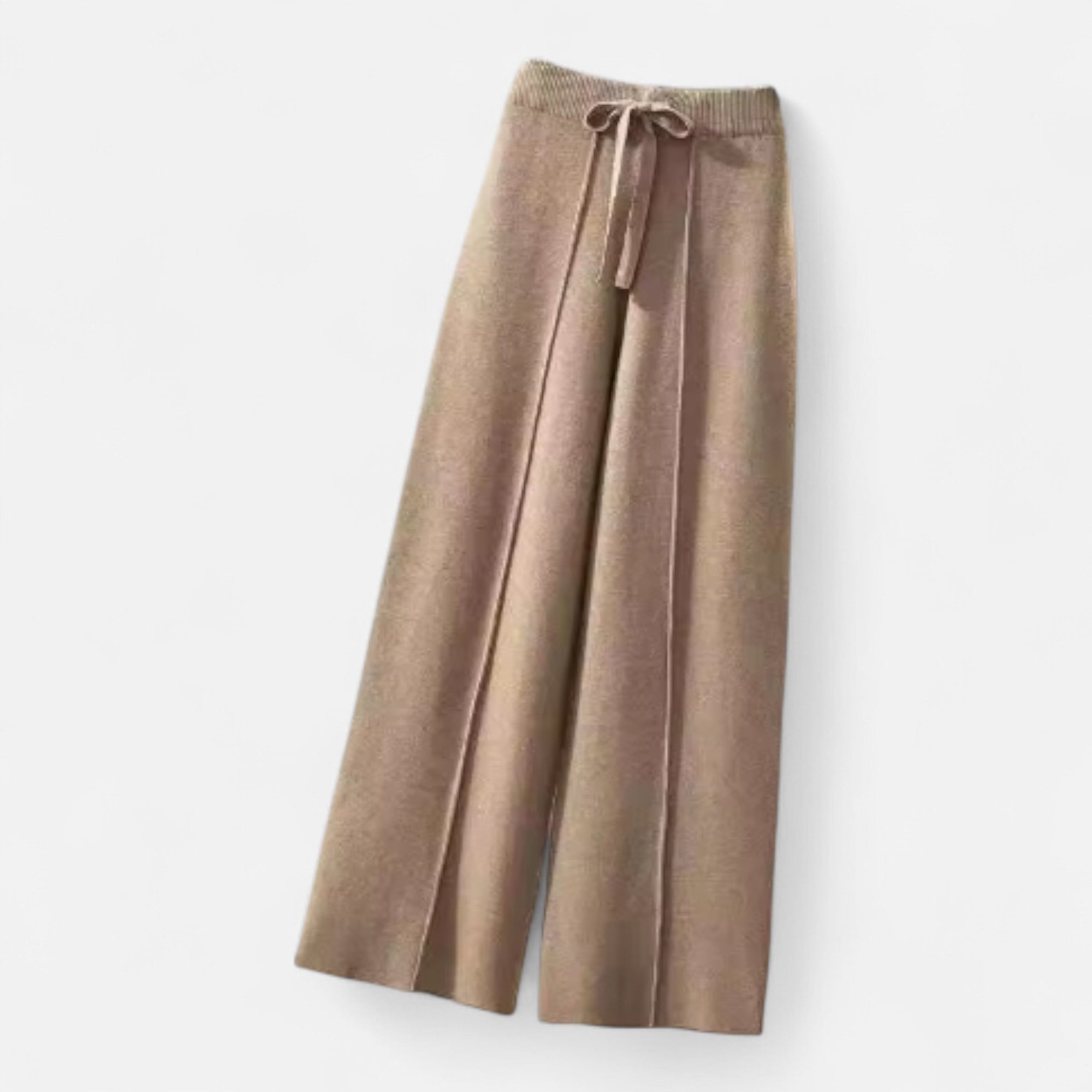 Velroismode | Knitted Wide-Leg Trousers