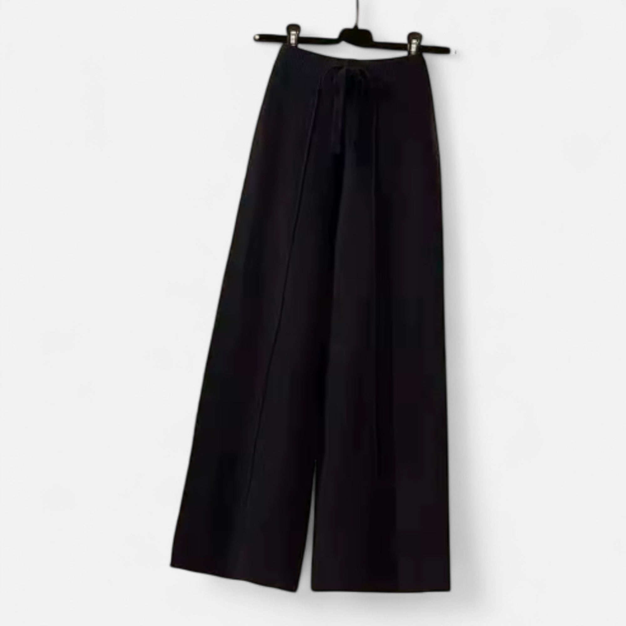 Velroismode | Knitted Wide-Leg Trousers