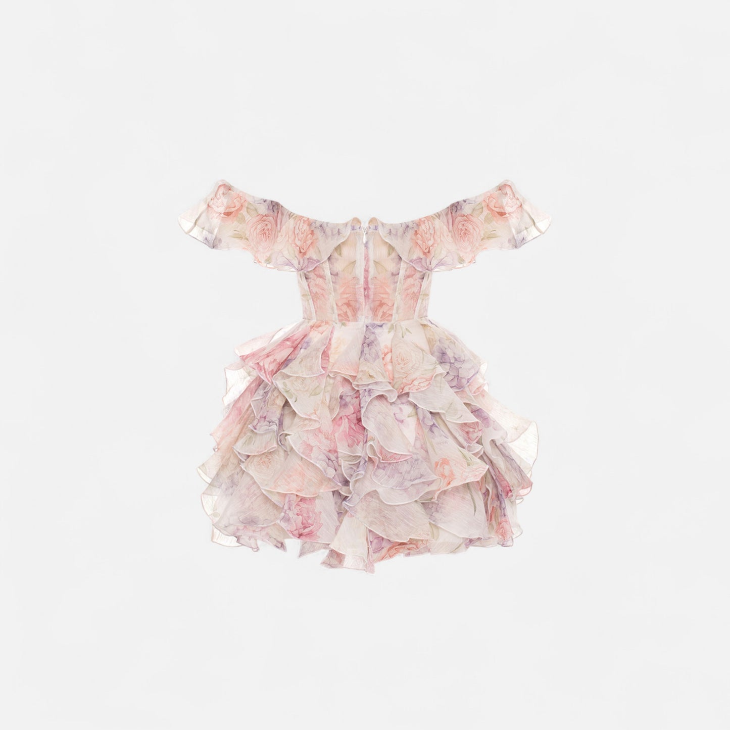 VelroisMode | Women's V-Neck Printed Mini Dress – Effortless Elegance, Everyday Comfort