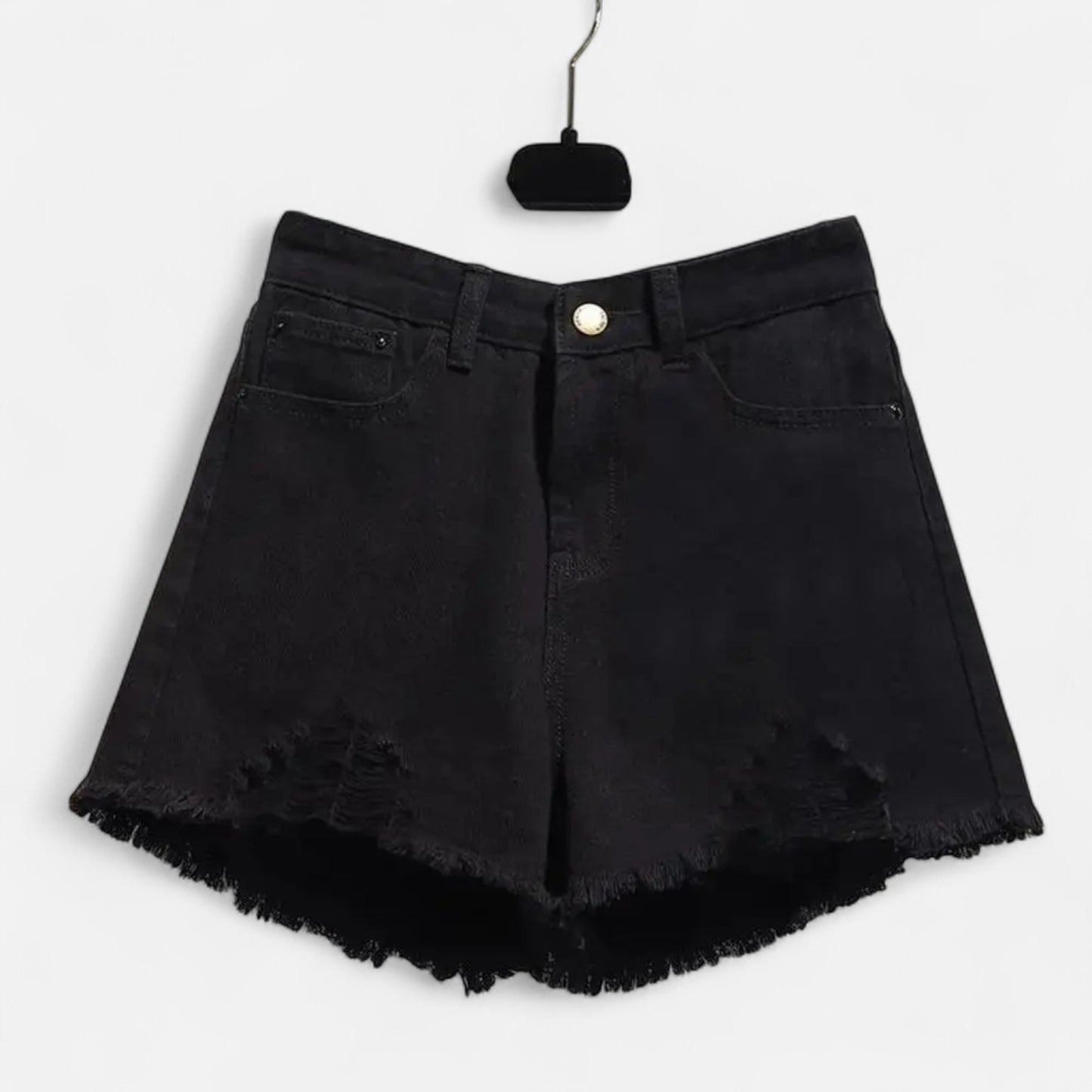 VelroisMode | Women's High-Waisted Cowboy Shorts – Effortless Elegance, Everyday Comfort