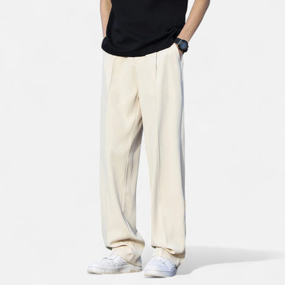 VelroisMode | Men's Light & Thin Semi-Wide Pants – Effortless Summer Comfort