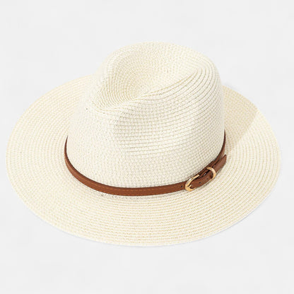 VelroisMode  | Women's Woven Straw Hat – Effortless Elegance, Everyday Comfort