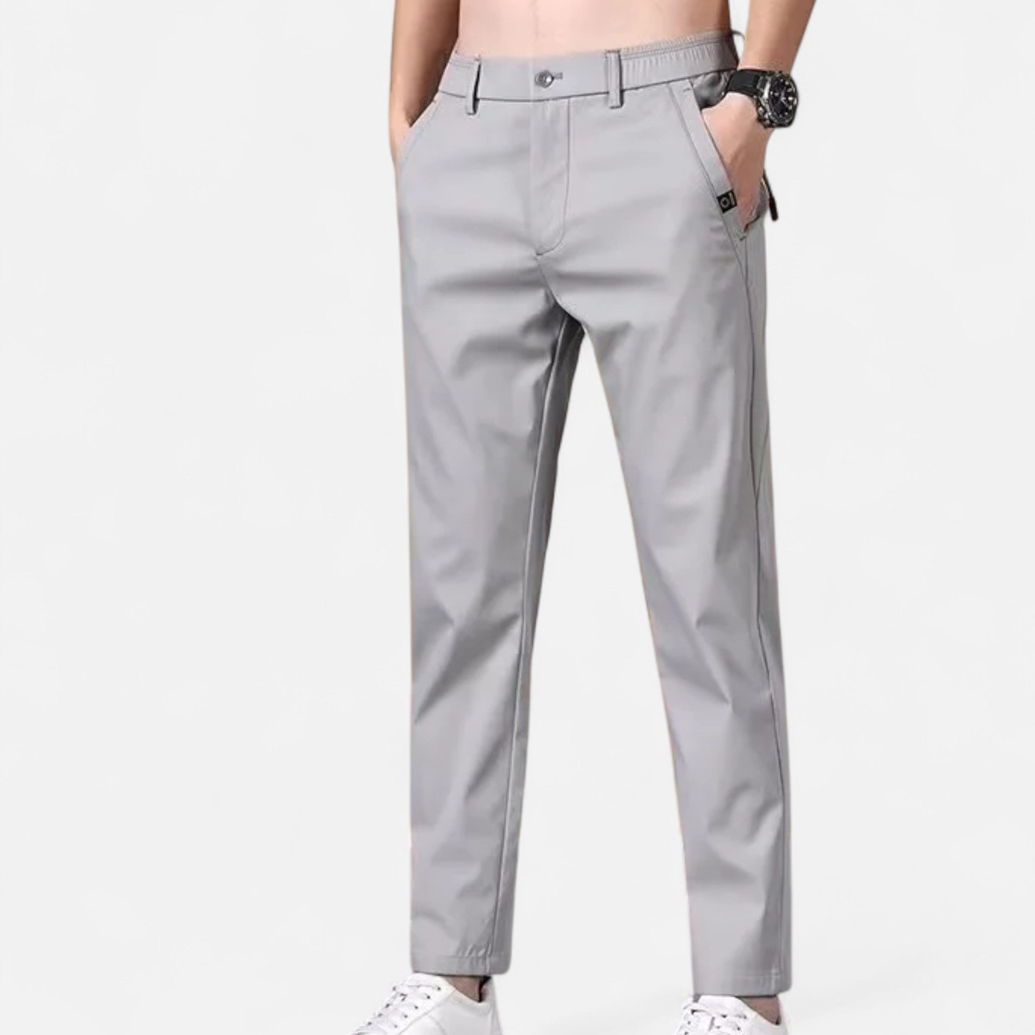 Velroismode | Men’s Modern Suit Street Trousers