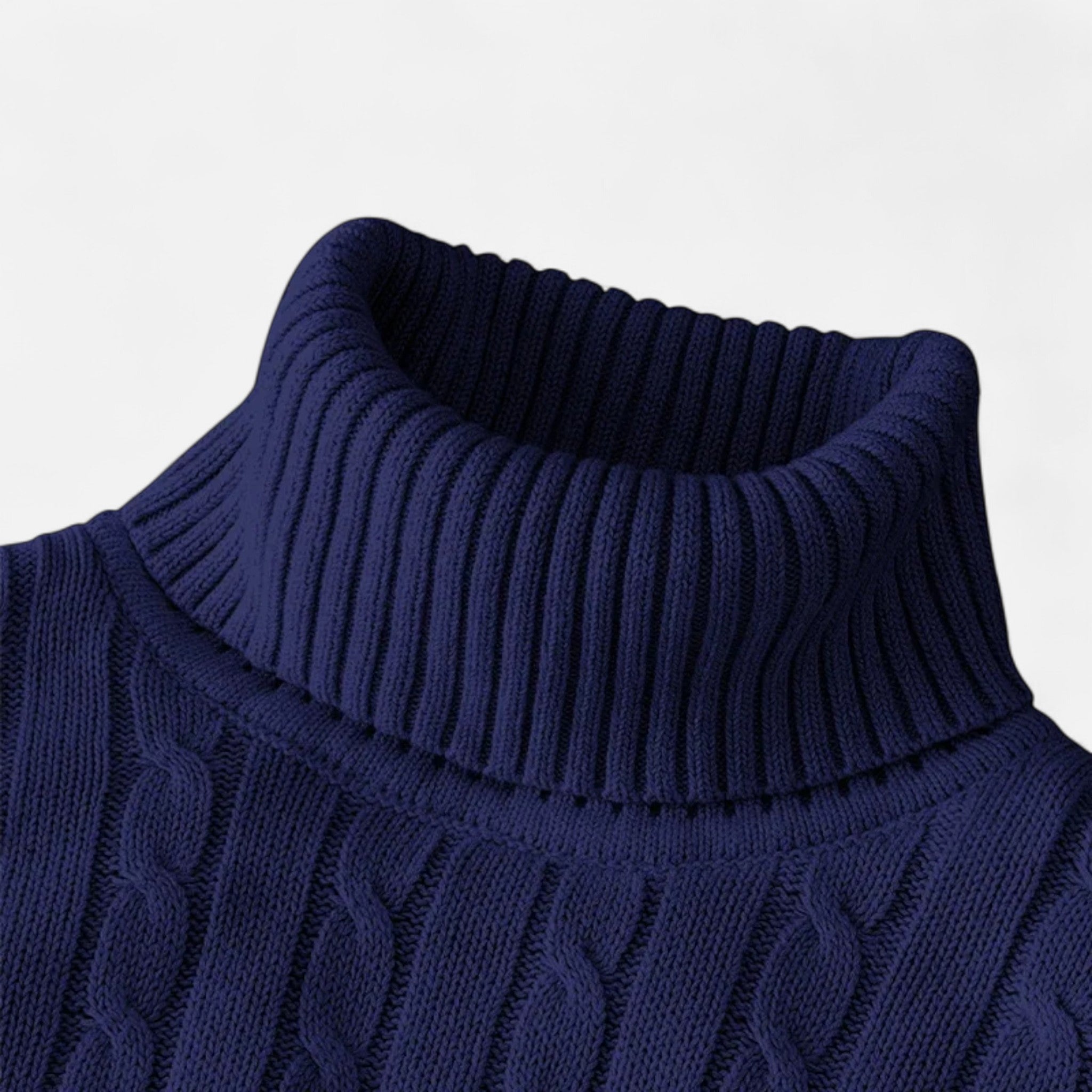 Velroismode | Men’s High Neck Turtleneck Sweater