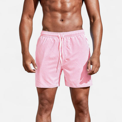 VelroisMode | Men's Line Splicing Sports Shorts – Breathable, Bold, and Built for Summer Adventures