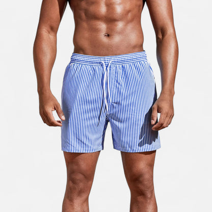 VelroisMode | Men's Line Splicing Sports Shorts – Breathable, Bold, and Built for Summer Adventures