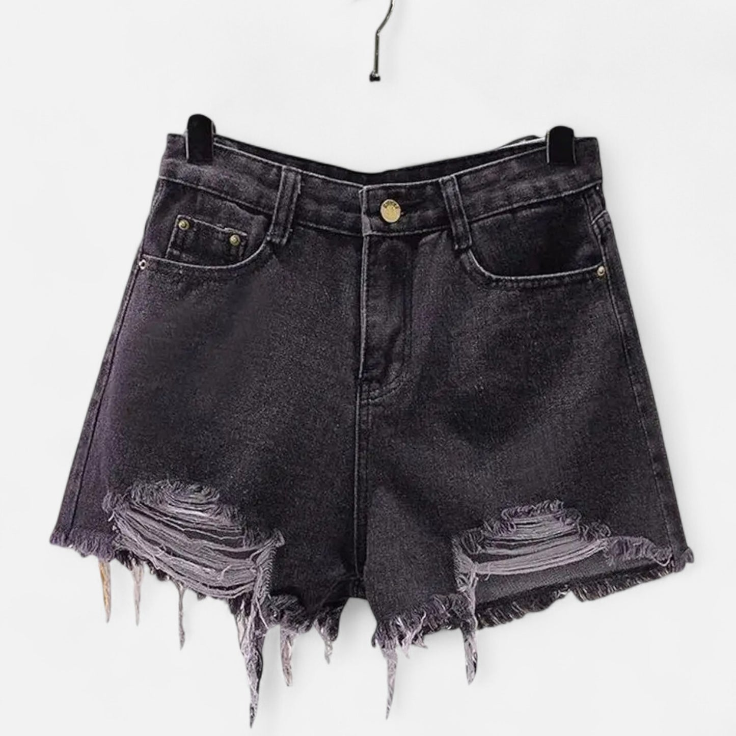 VelroisMode | Women's High-Waisted Cowboy Shorts – Effortless Elegance, Everyday Comfort