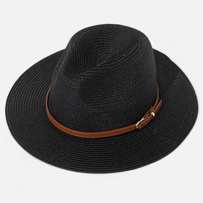 VelroisMode  | Women's Woven Straw Hat – Effortless Elegance, Everyday Comfort