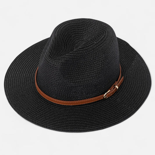 VelroisMode  | Women's Woven Straw Hat – Effortless Elegance, Everyday Comfort