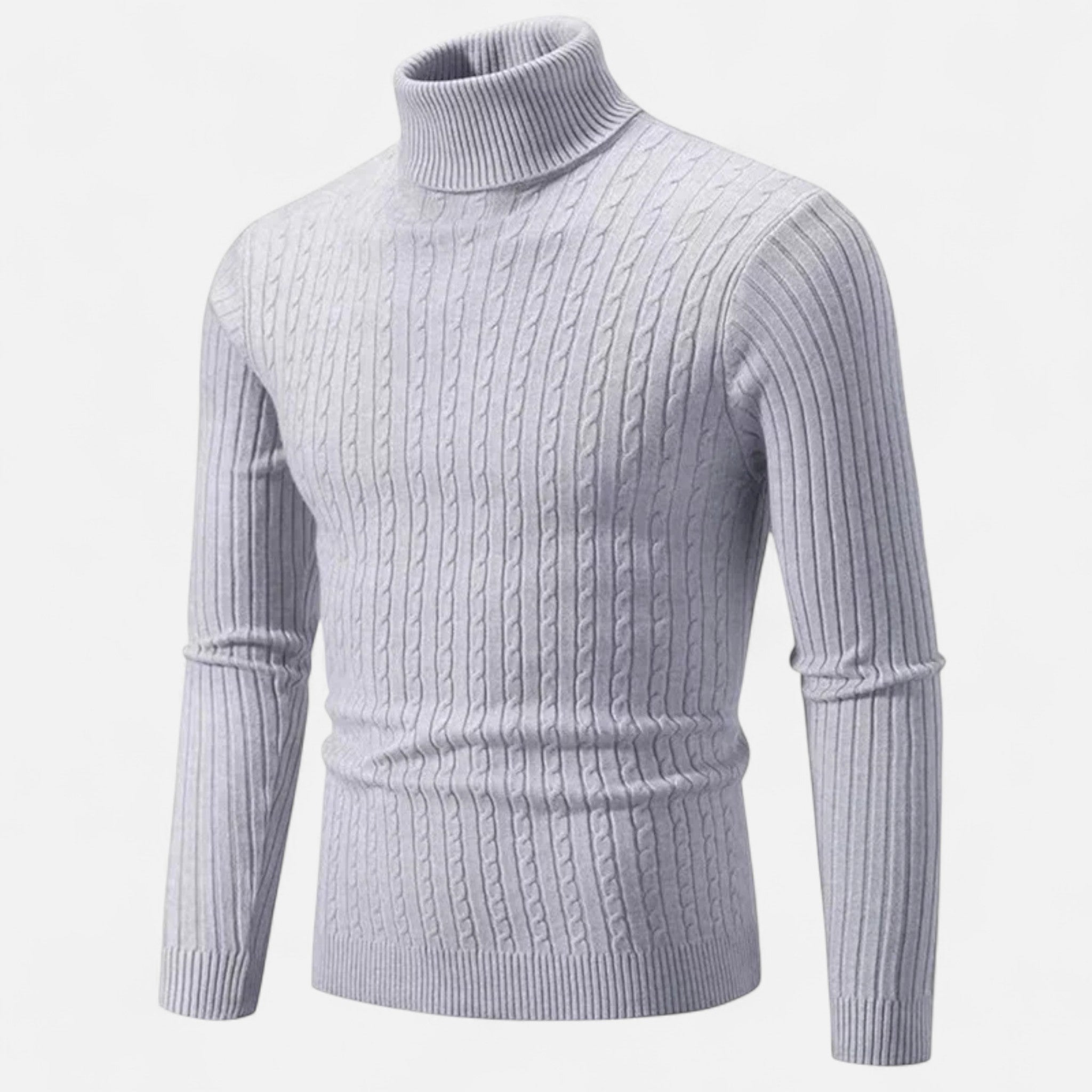 Velroismode | Men’s High Neck Turtleneck Sweater