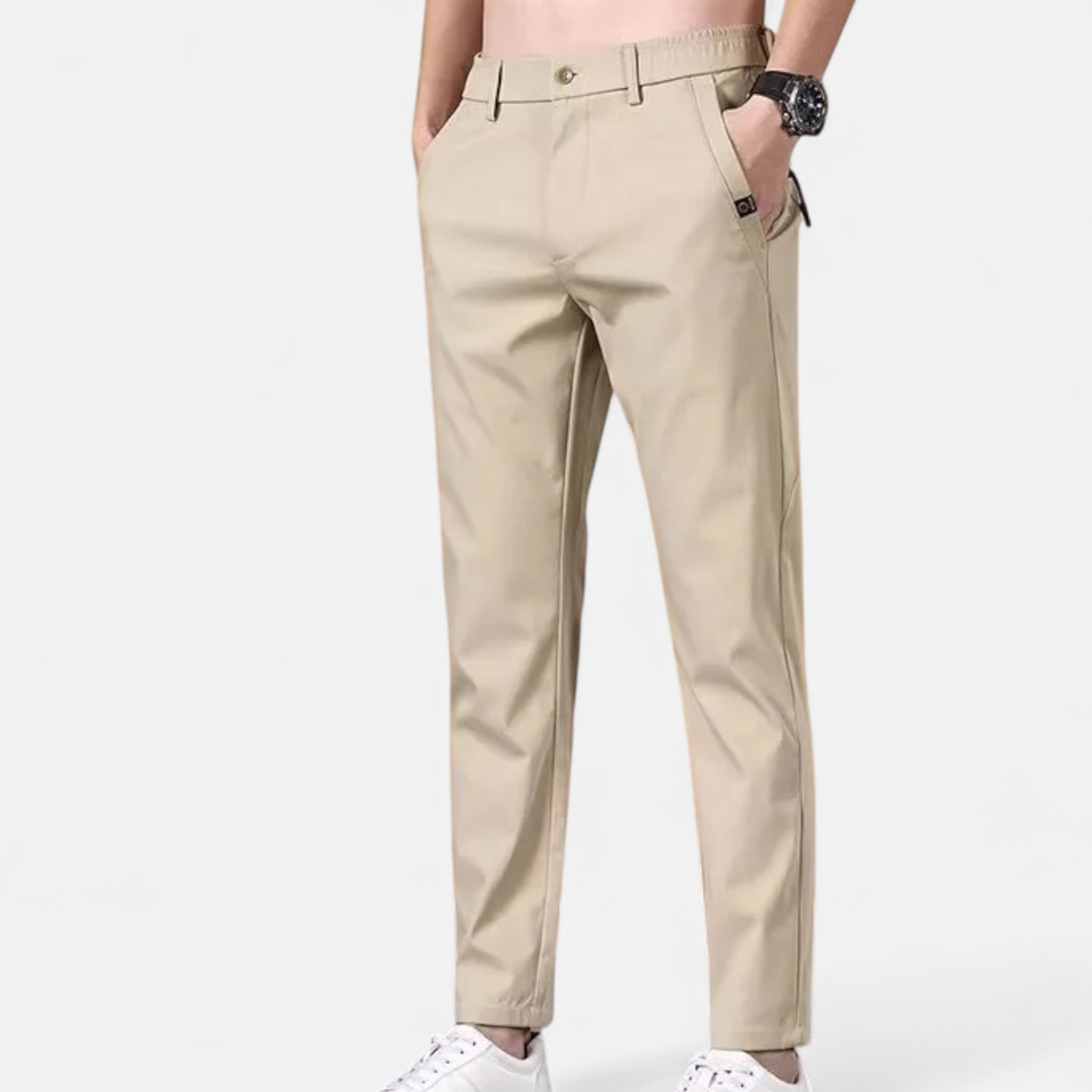 Velroismode | Men’s Modern Suit Street Trousers