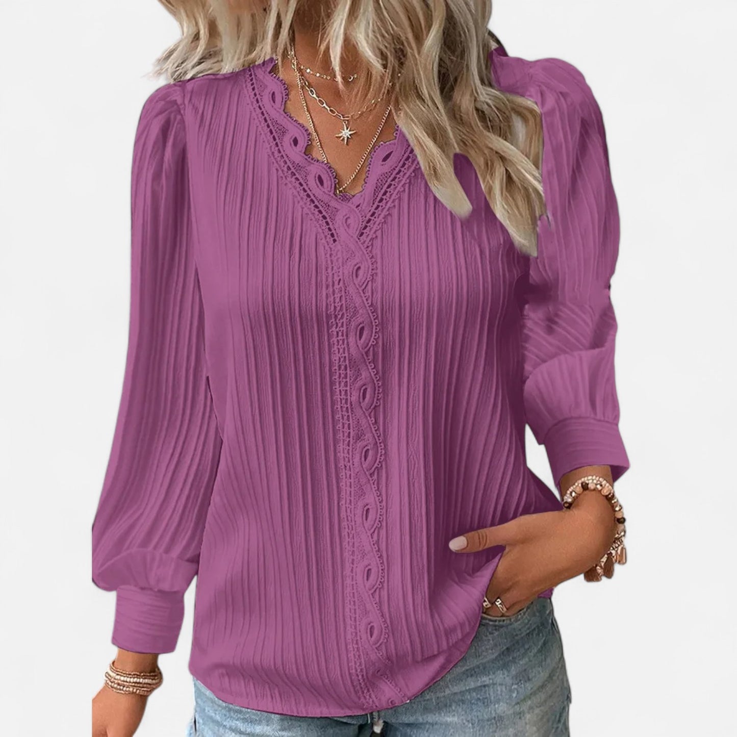 VelroisMode | Women's Elegant Casual Top – Effortless Style, Everyday Comfort
