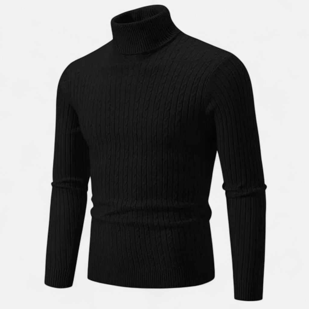 Velroismode | Men’s High Neck Turtleneck Sweater