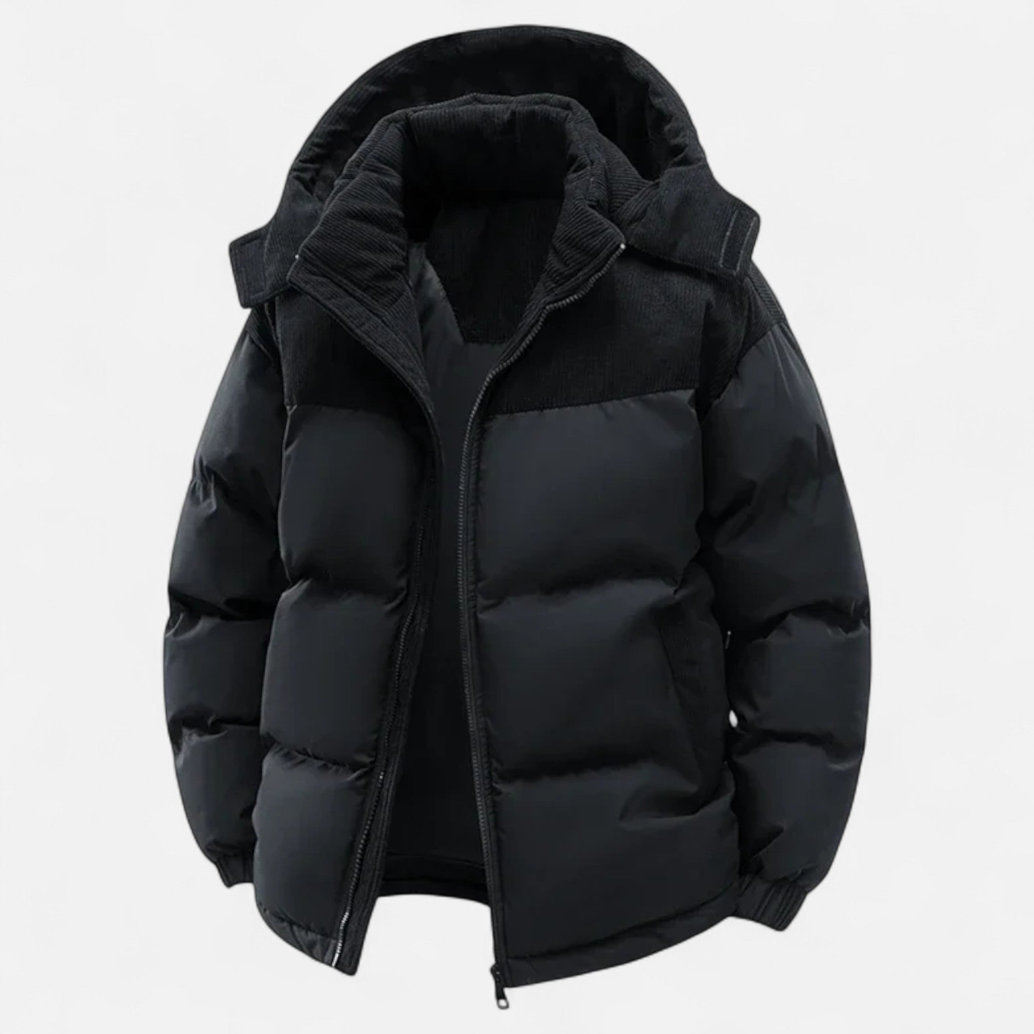 Velroismode | Men’s Hooded Casual Windbreak Jacket