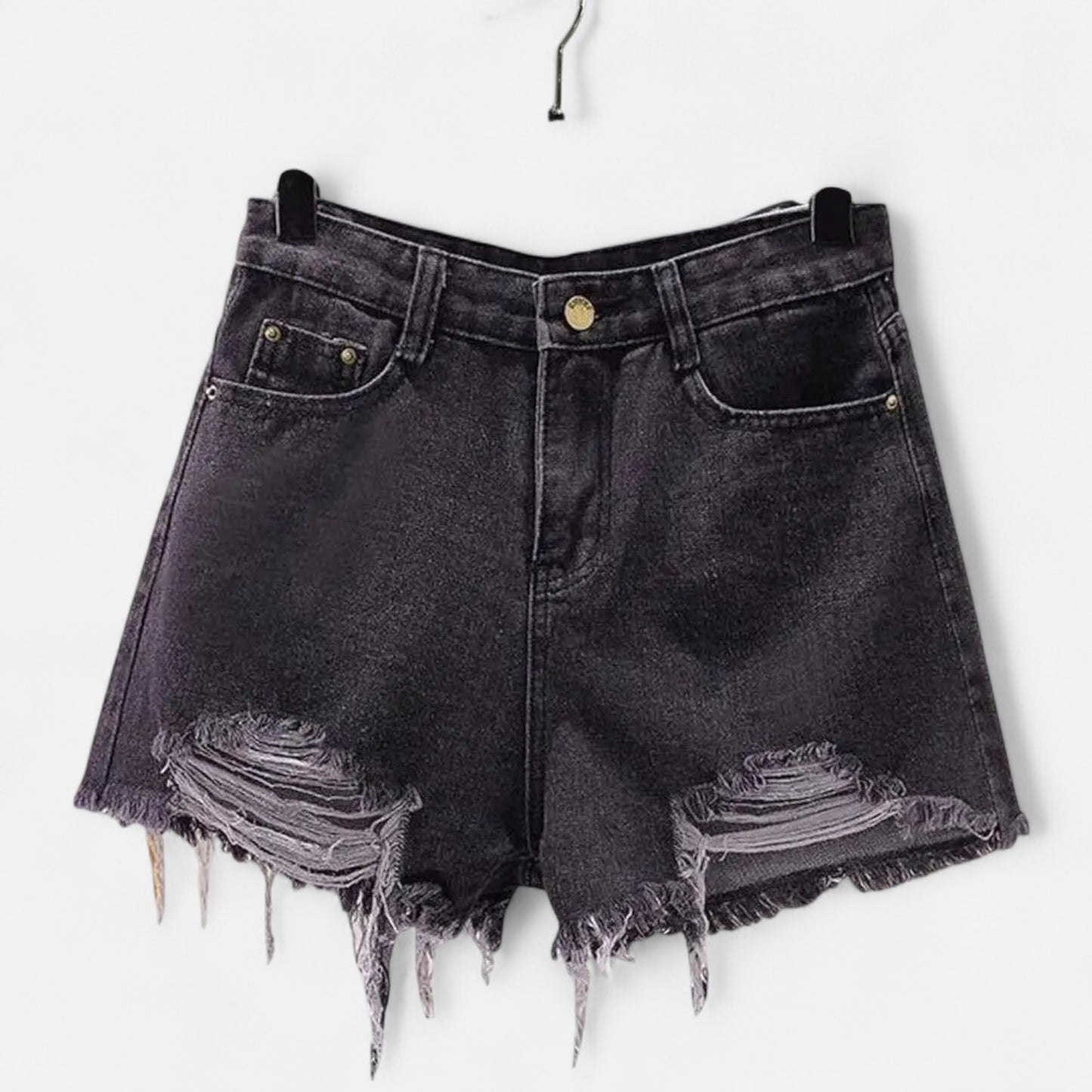 VelroisMode | Women's High-Waisted Cowboy Shorts – Effortless Elegance, Everyday Comfort