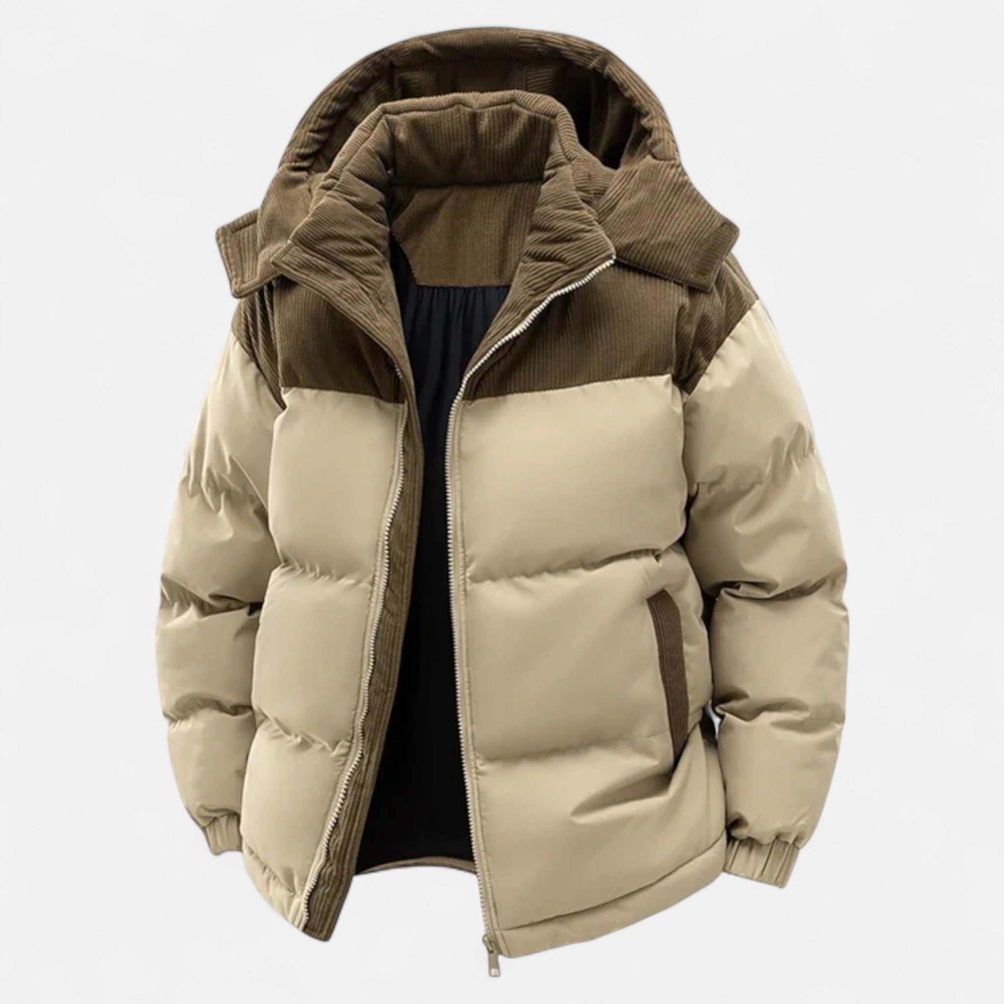 Velroismode | Men’s Hooded Casual Windbreak Jacket