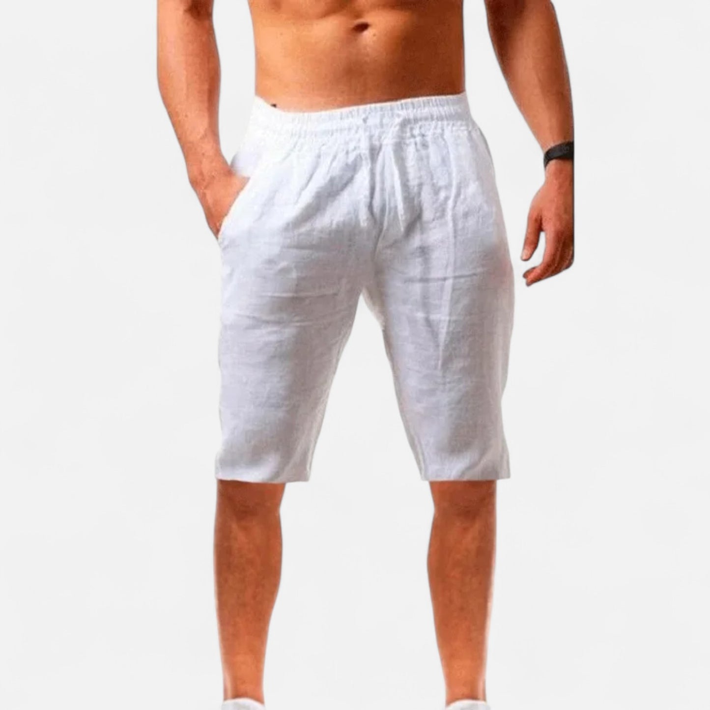 VelroisMode | Men's Cotton-Linen Breathable Streetwear – Effortless Cool, All-Day Comfort