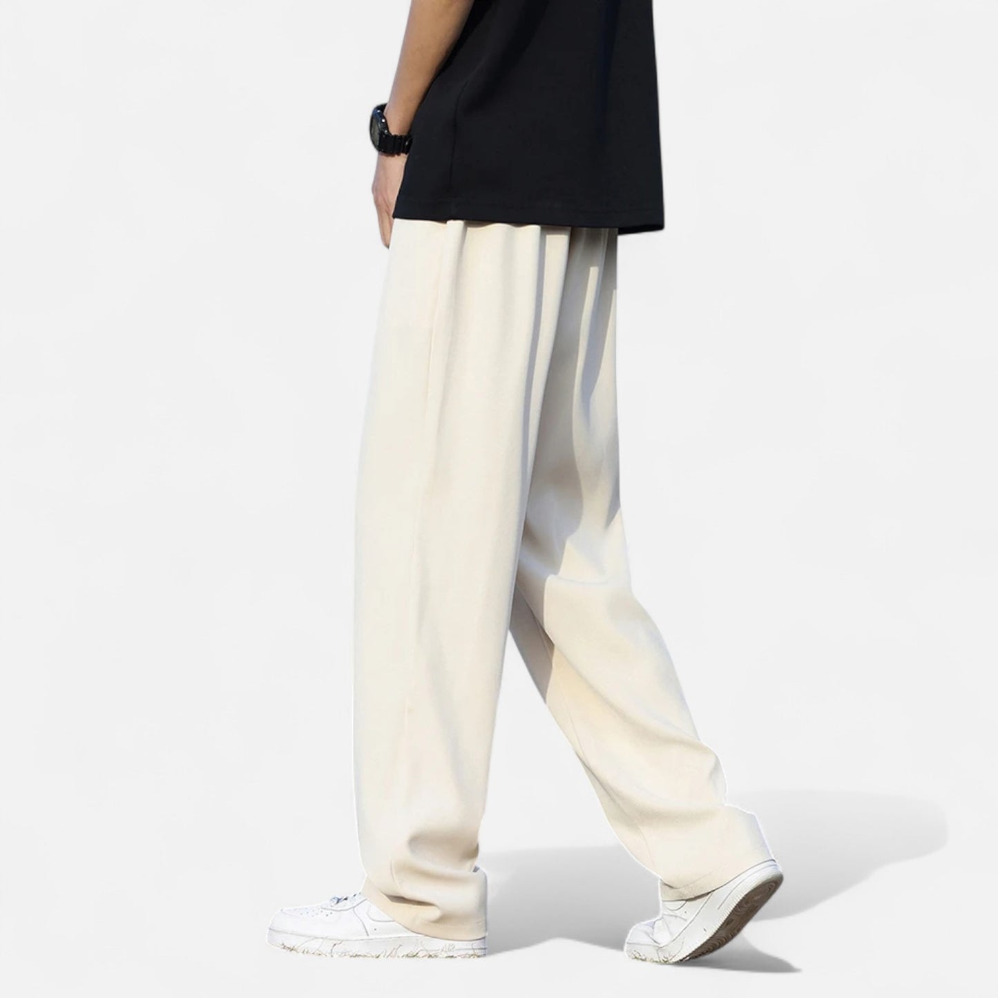 VelroisMode | Men's Light & Thin Semi-Wide Pants – Effortless Summer Comfort