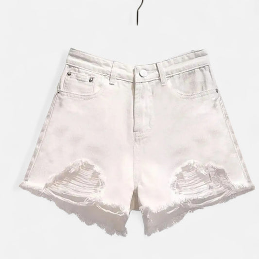 VelroisMode | Women's High-Waisted Cowboy Shorts – Effortless Elegance, Everyday Comfort