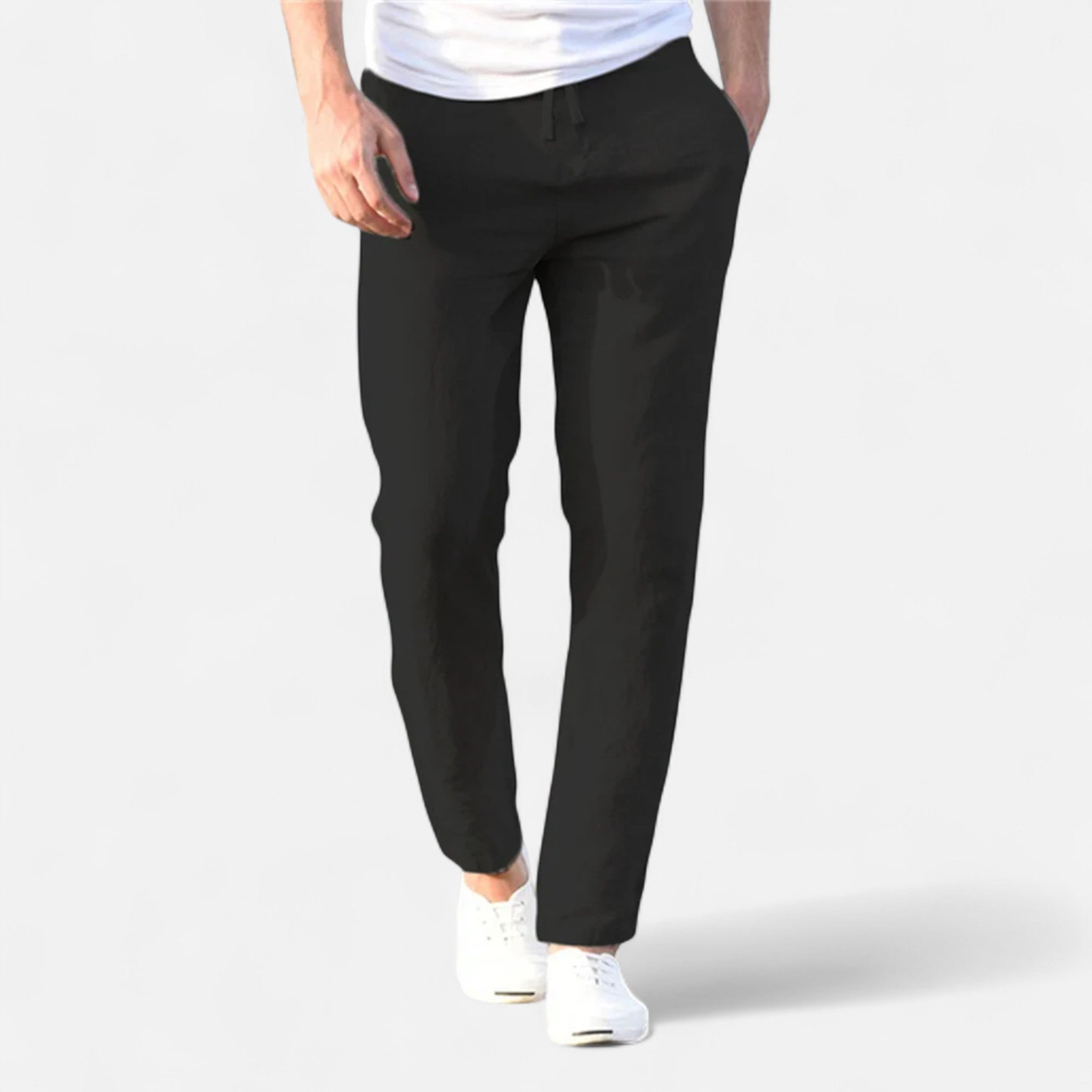 Velroismode | Men’s Slim Fit Trousers Business Pants