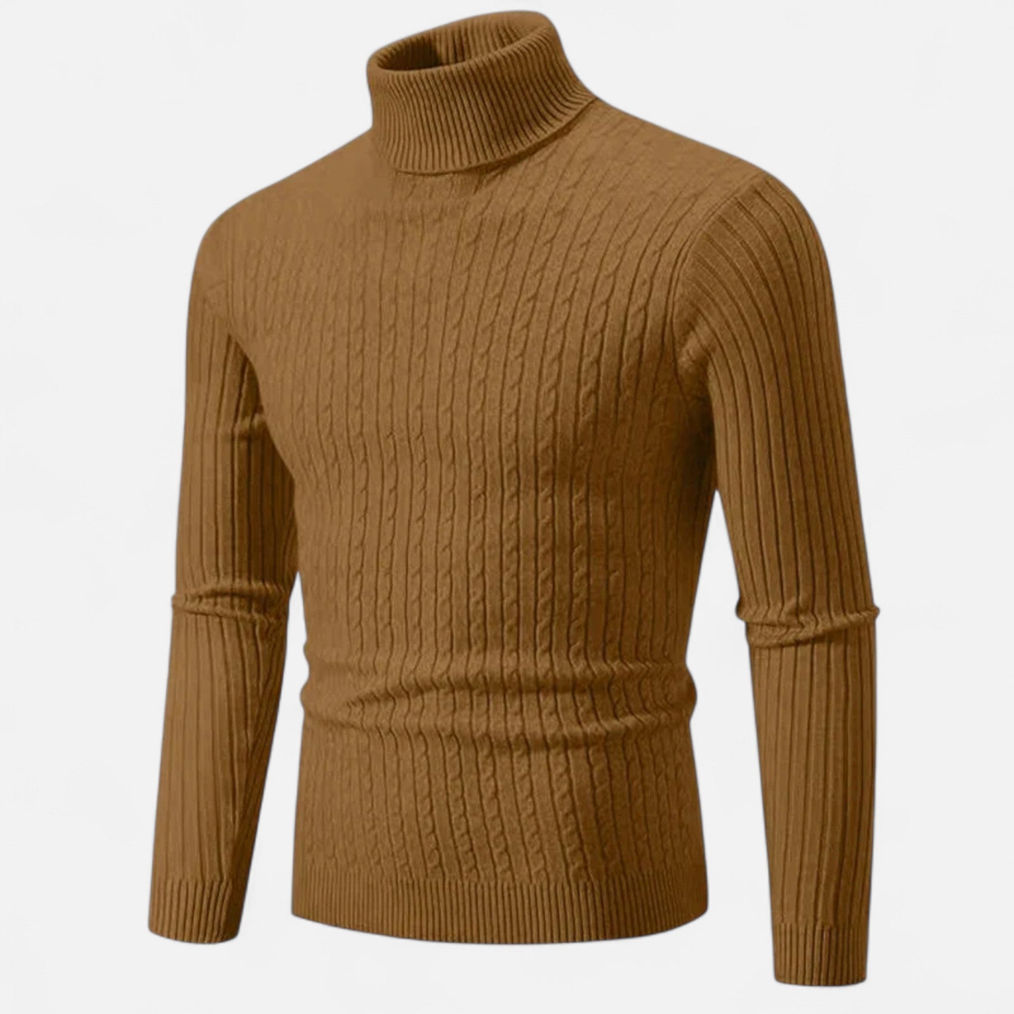 Velroismode | Men’s High Neck Turtleneck Sweater