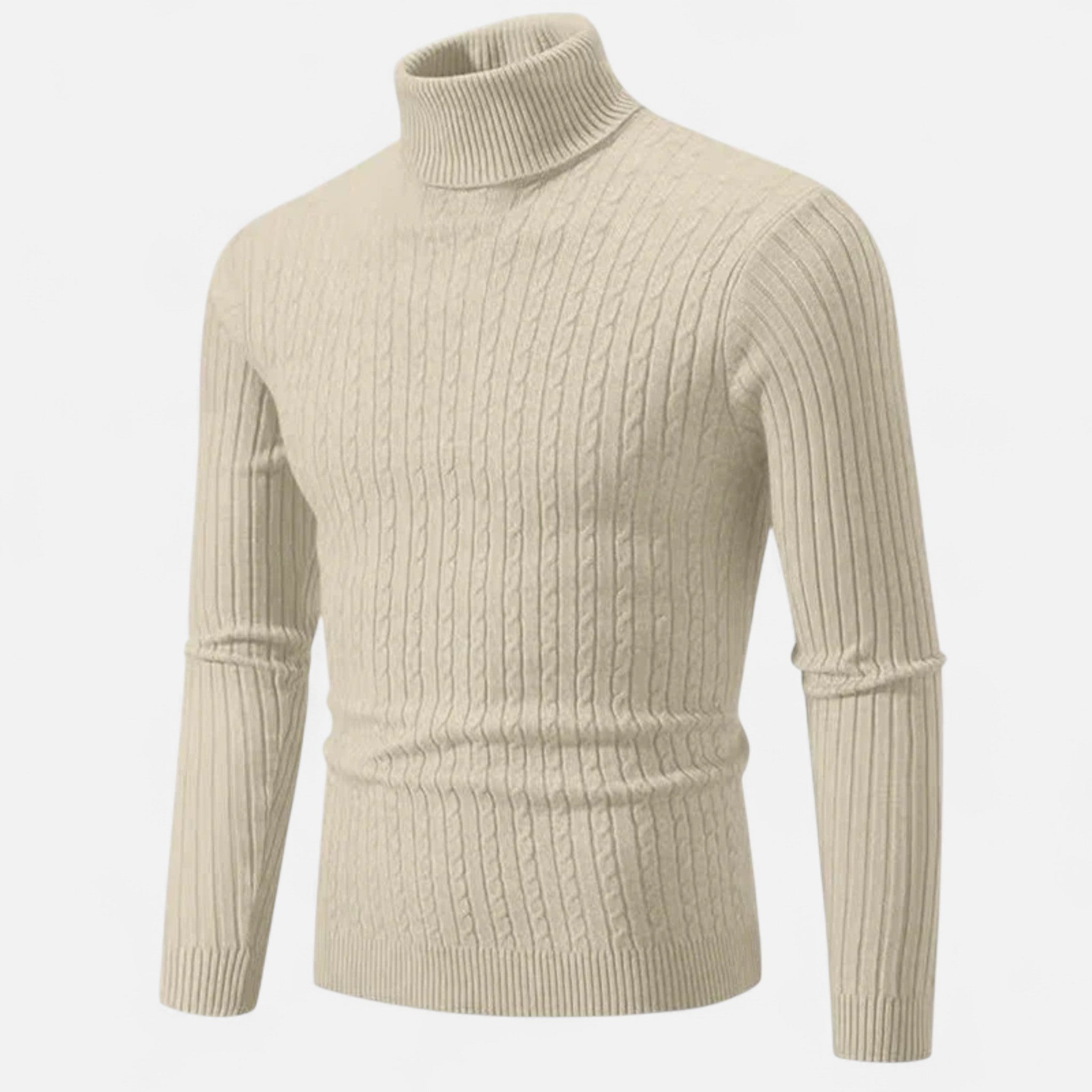 Velroismode | Men’s High Neck Turtleneck Sweater
