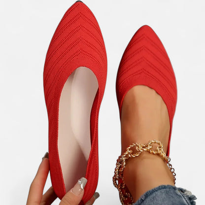 VelroisMode | Women's Flat Solid Casual Ballet Shoes – Effortless Elegance, Everyday Comfort